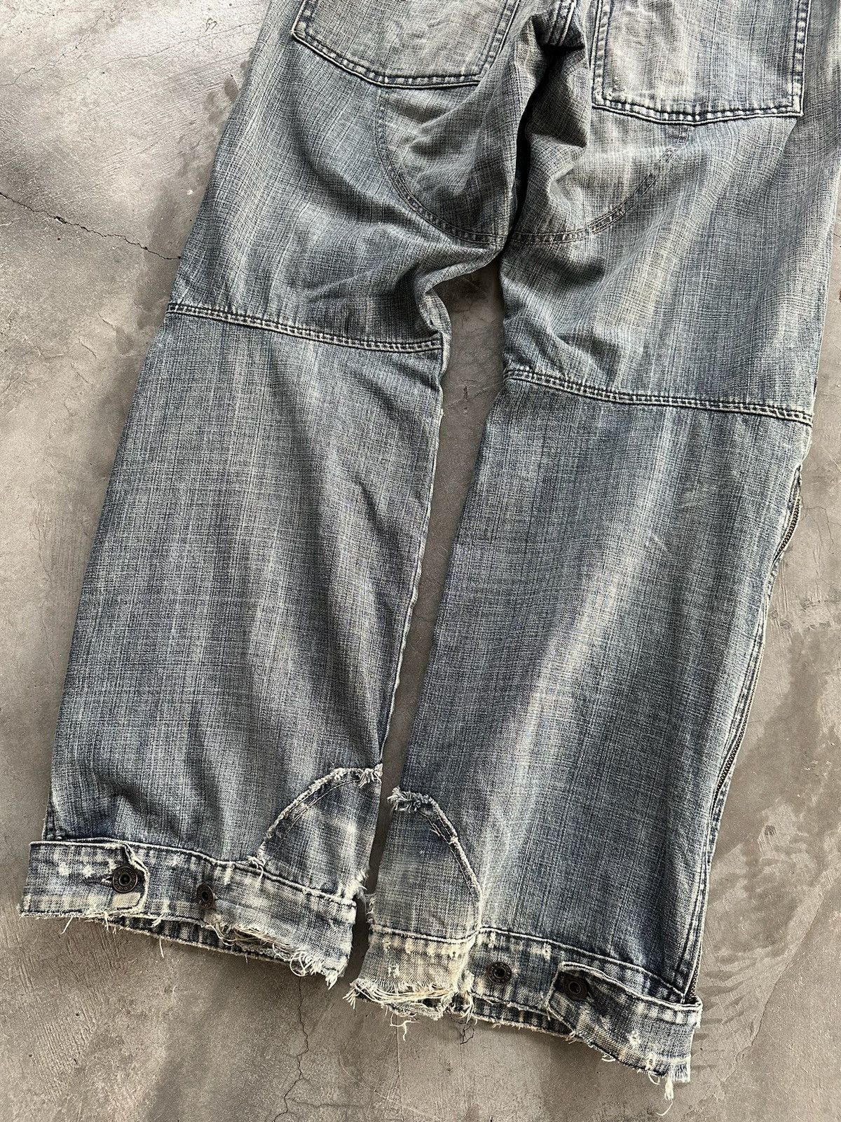 G-Star × Japanese Brand Vintage Tactical G-star Raw Denim Balenciaga Style Bondage Size US 32 / EU 48 - 13 Thumbnail