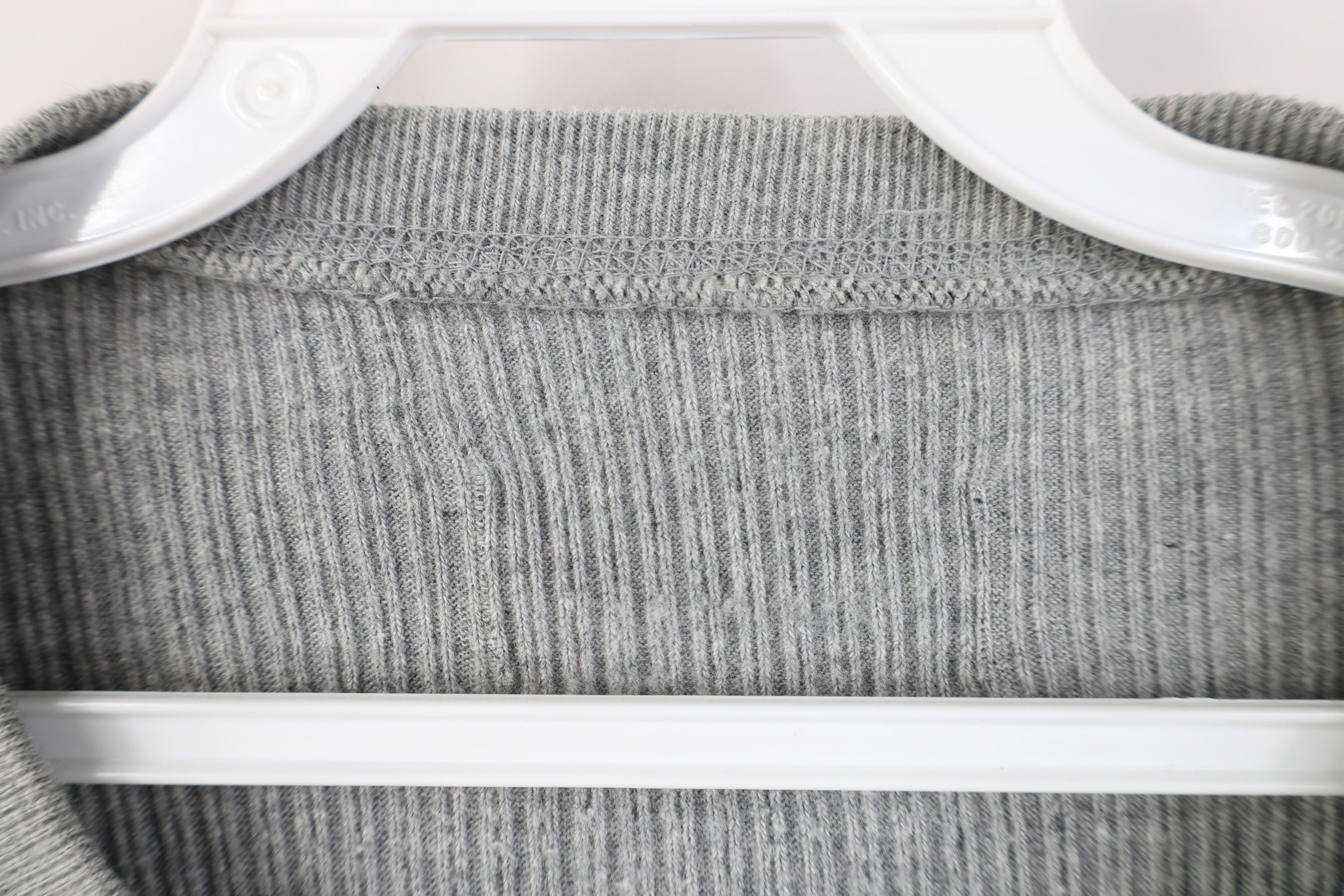 Vintage Vintage 90s Y2K Streetwear Knit Long Sleeve Henley T-Shirt Size US L / EU 52-54 / 3 - 6 Thumbnail