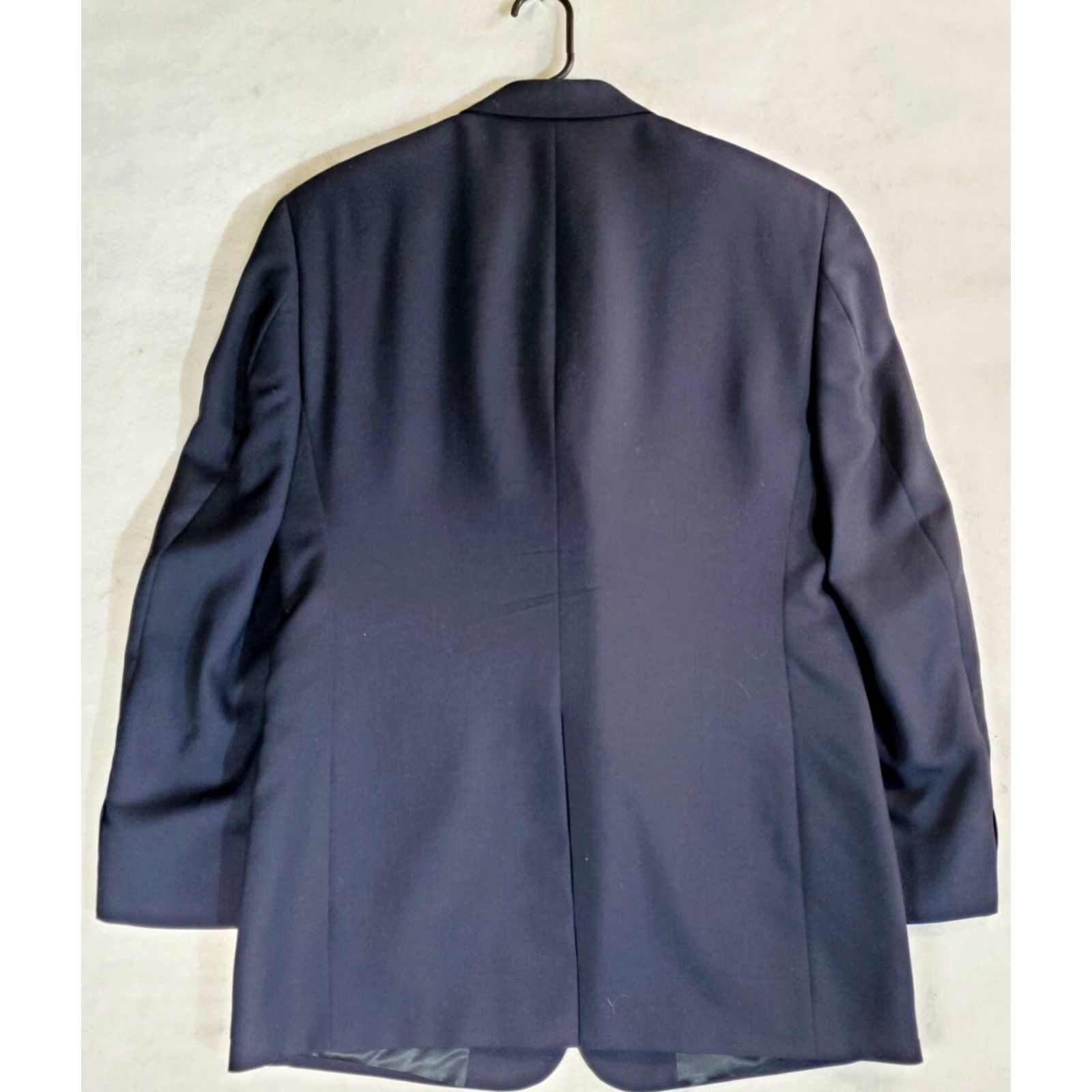Brooks Brothers Brooks Brothers Suit Jacket 40R Blue Mens Single-Breasted 3 Button Stretch Wool Lycra Regular Coat Blazer Dynamic Size 40R - 6 Thumbnail