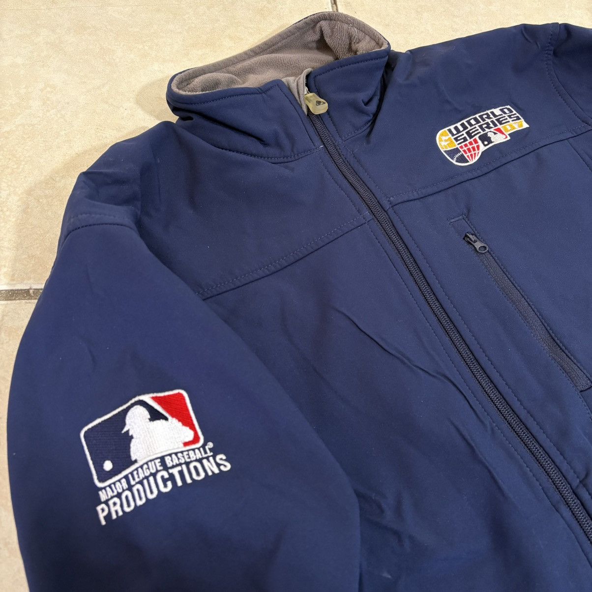 MLB × Majestic Majestic World Series 07 Zip Up Jacket Size Medium Size US M / EU 48-50 / 2 - 3 Thumbnail