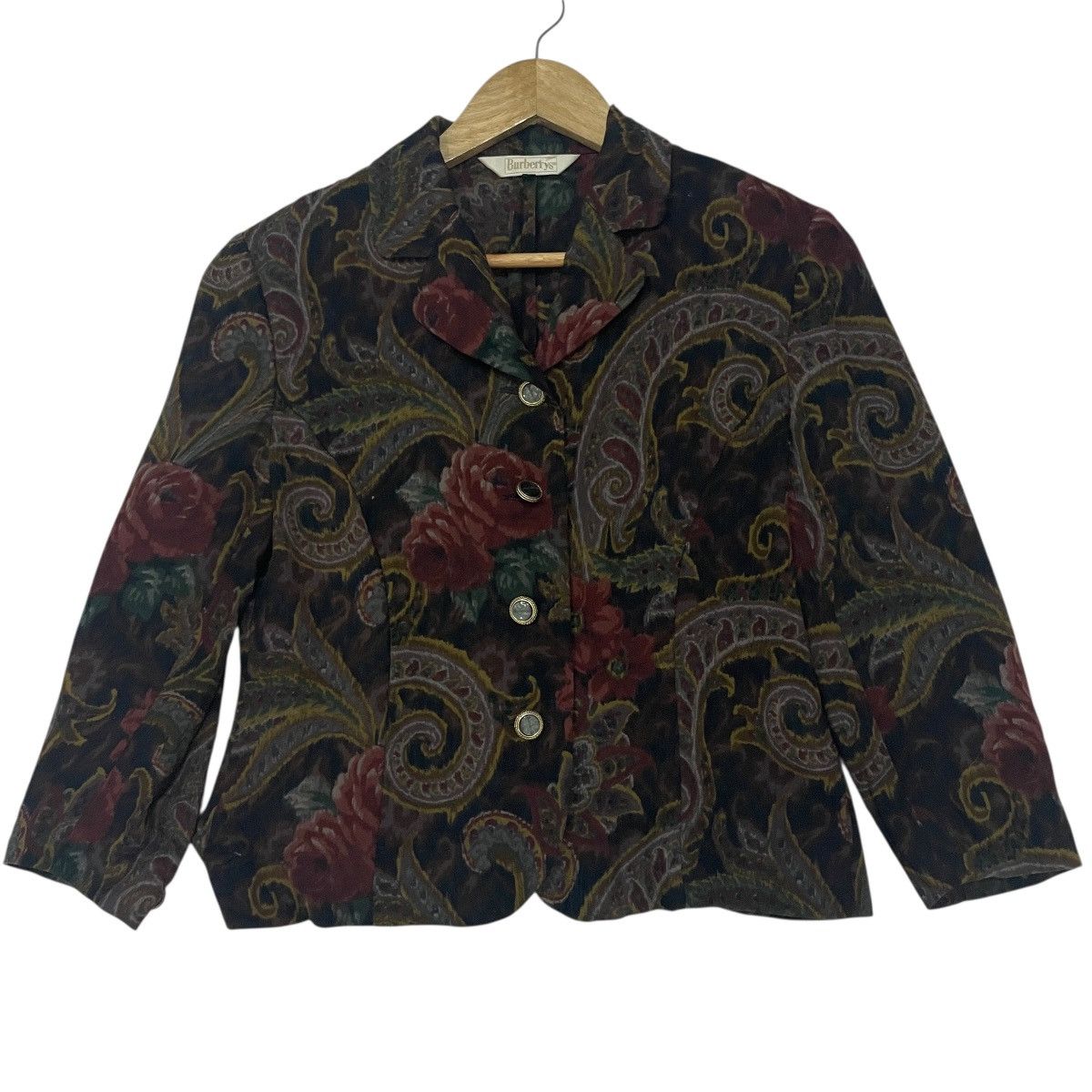 Burberry Vintage 90s Burberry's Tweed Art Jacket | Grailed