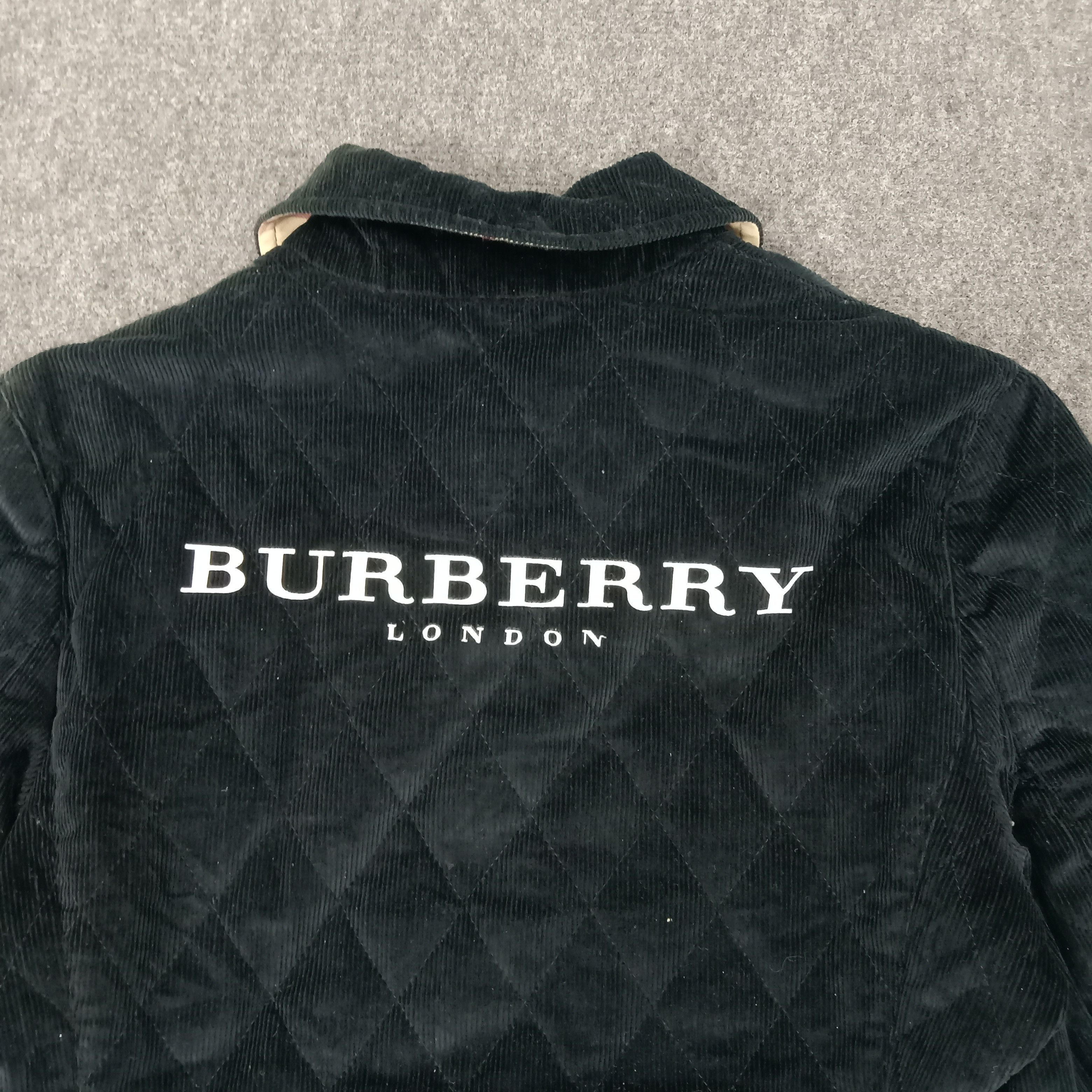 Burberry Burberry London Designer Brand Velvet Jacket Size S / US 4 / IT 40 - 2 Thumbnail