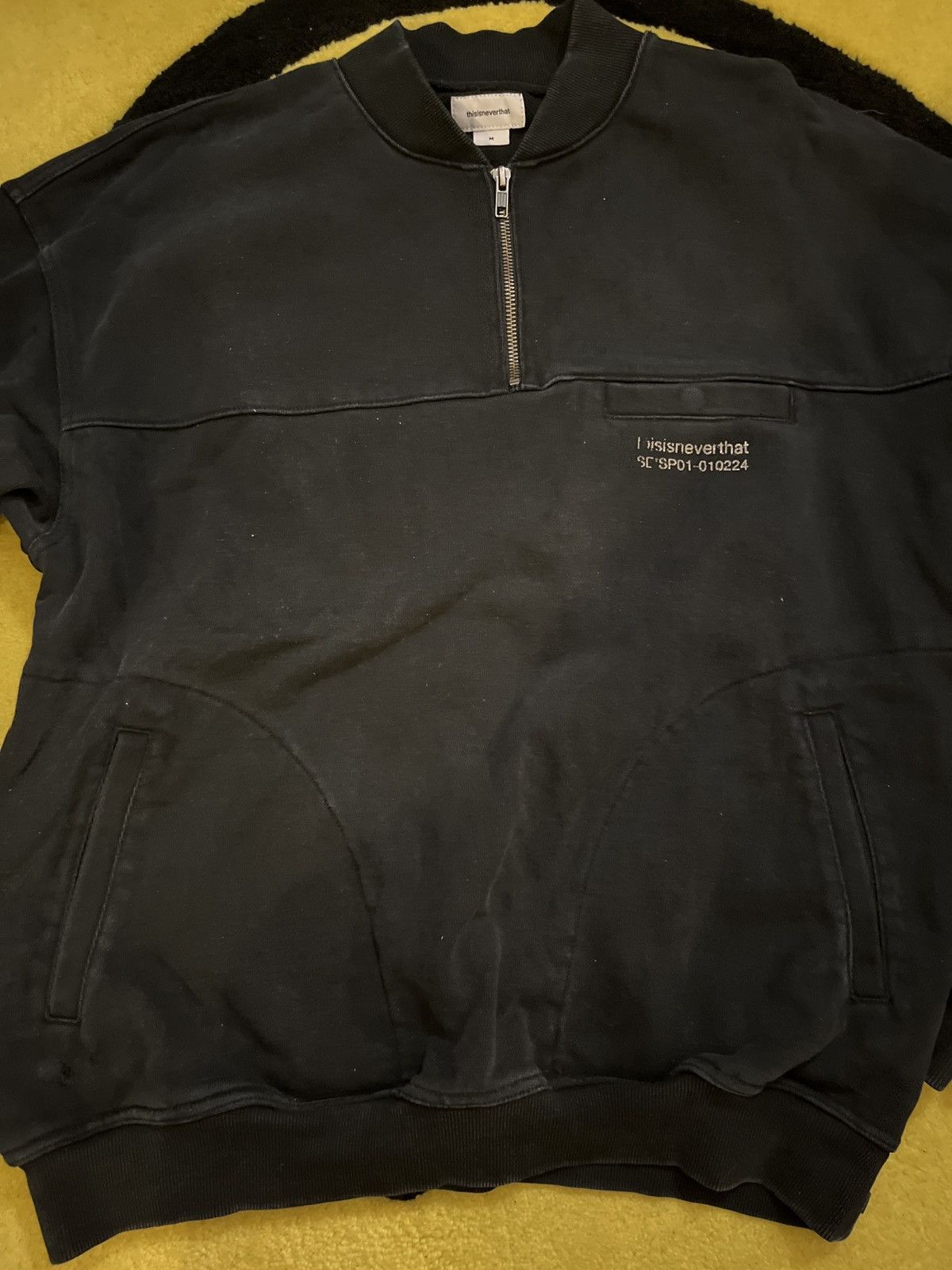 thisisneverthat Thisisneverthat Quarter Zip Size US M / EU 48-50 / 2 - 2 Thumbnail