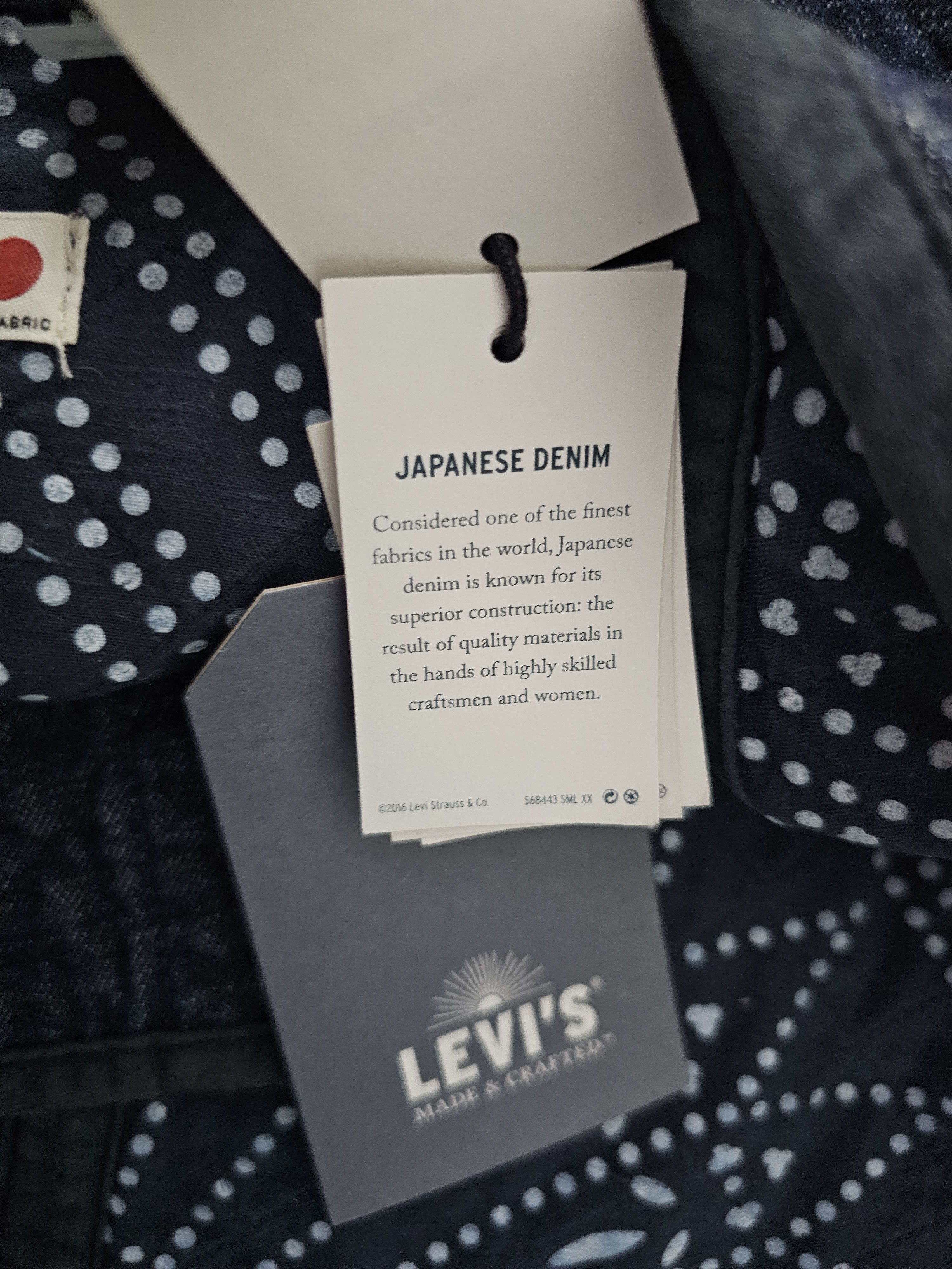 Levi's Made & Crafted 498$ Levi's Made & Crafted Denim Quilted Jacket Japanese S Size US S / EU 44-46 / 1 - 10 Thumbnail