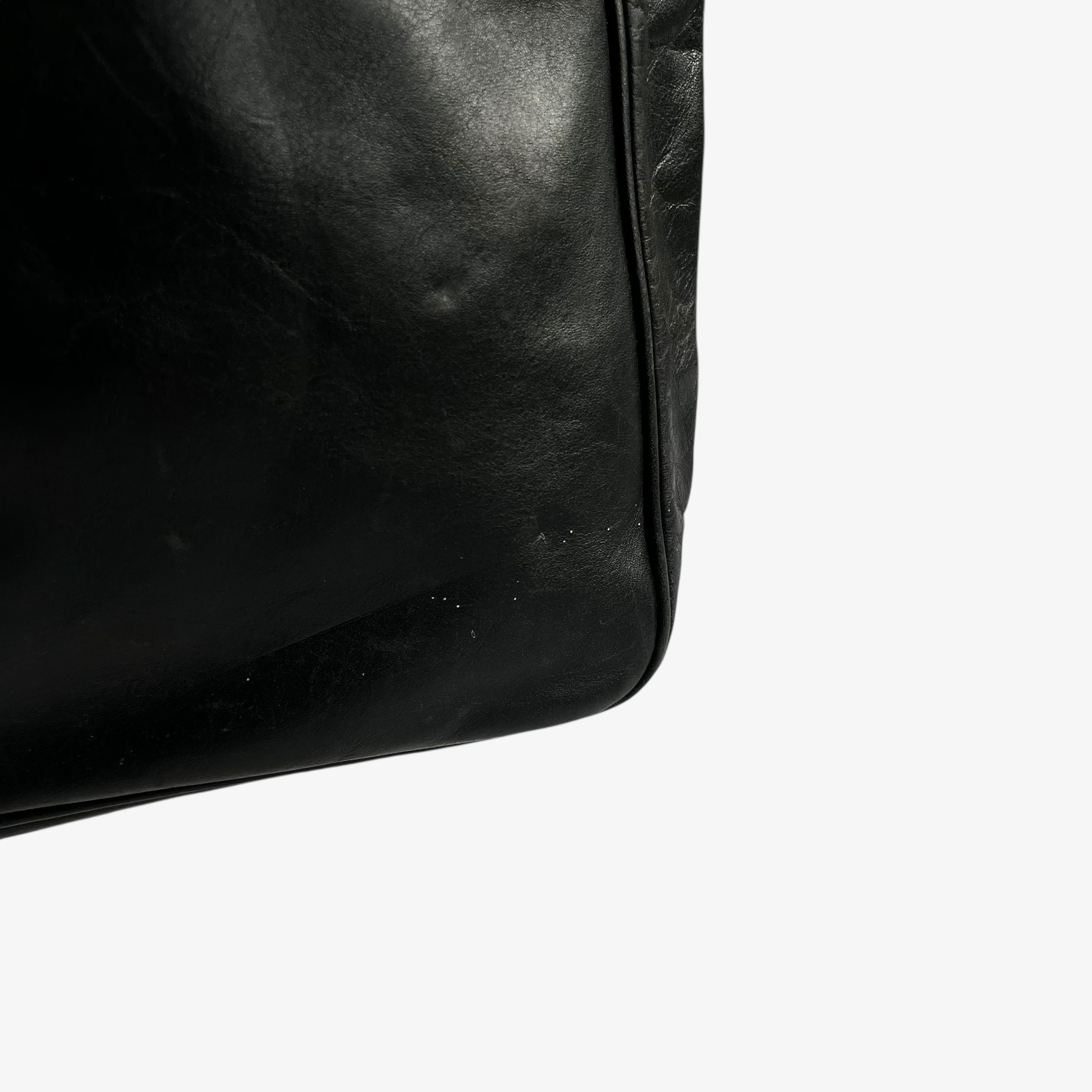 Other Vintage 80s Enny Black Leather Shoulder Bag Size ONE SIZE - 11 Thumbnail