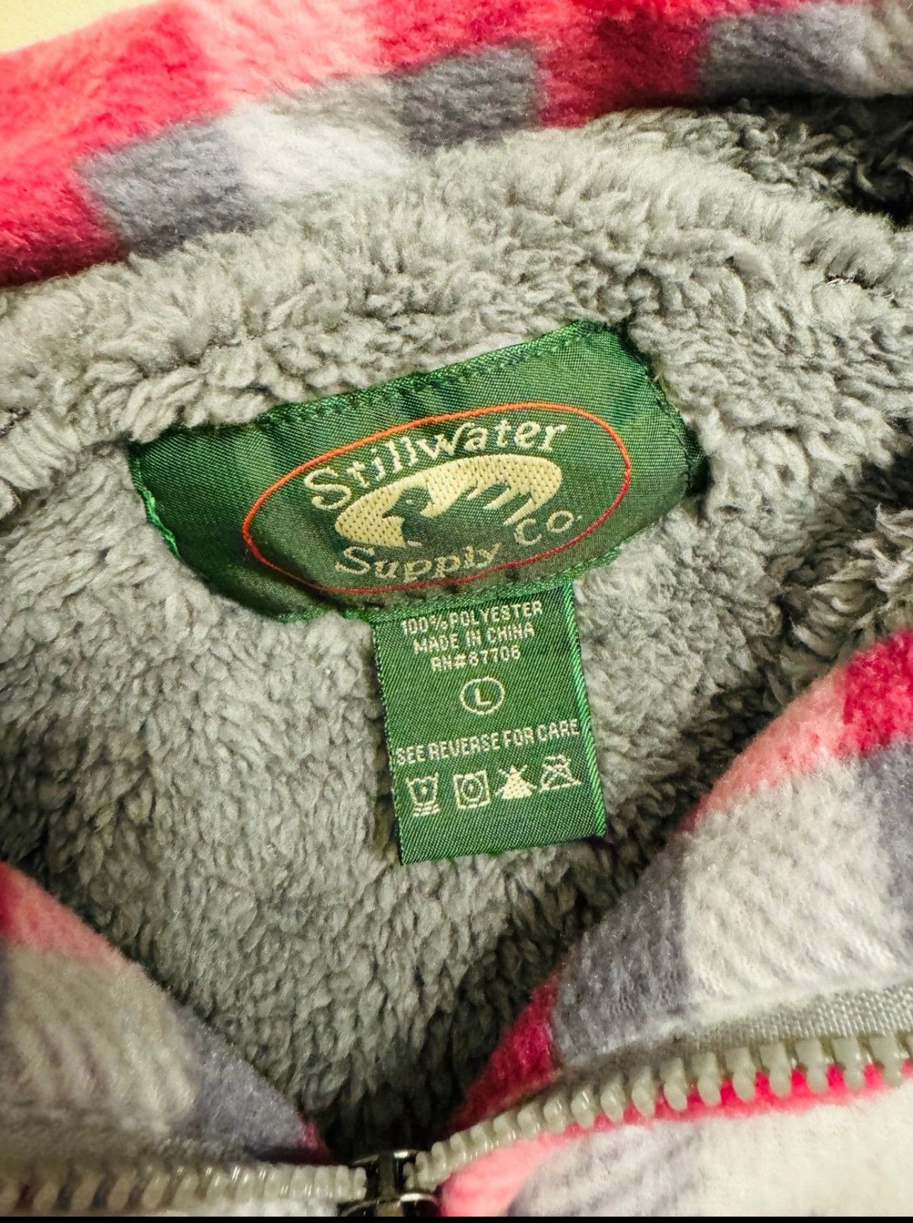 Other Stillwater Women Pink Plaid Winter Coat Size Large Size L / US 10 / IT 46 - 7 Thumbnail