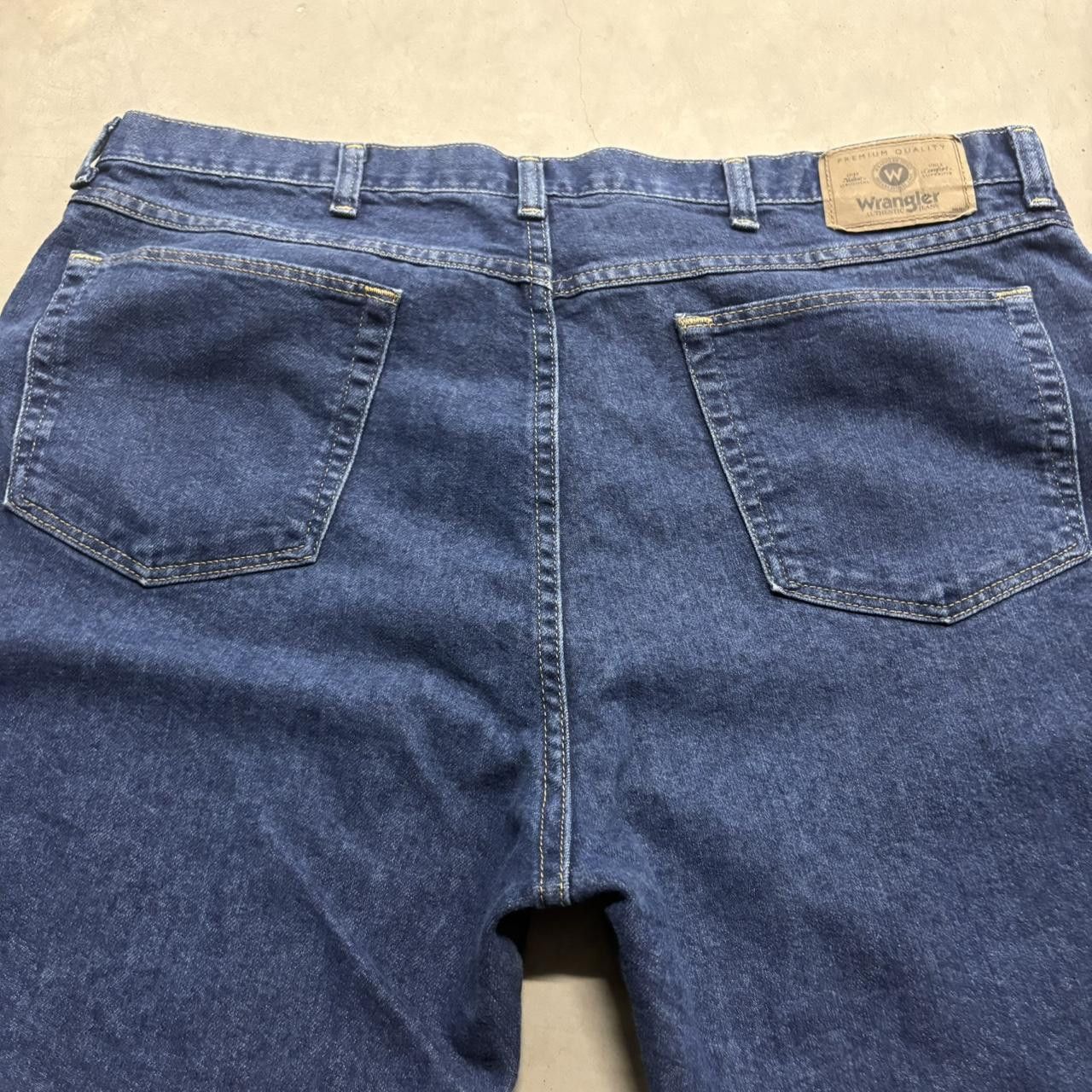 Vintage Crazy Vintage Y2K/2000s Baggy Workwear Style Dark Wash Denim Jeans! Size US 40 / EU 56 - 7 Thumbnail
