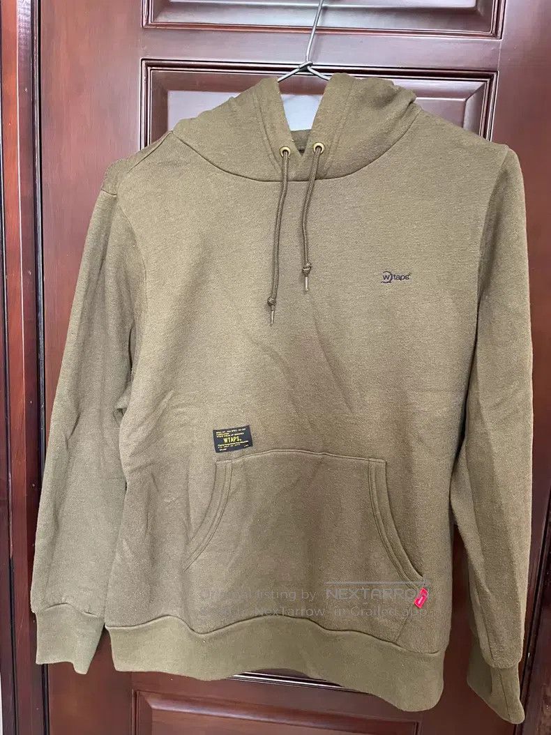 Wtaps Wtaps Military Green Hooded Sweatshirt Size US L / EU 52-54 / 3 - 6 Thumbnail