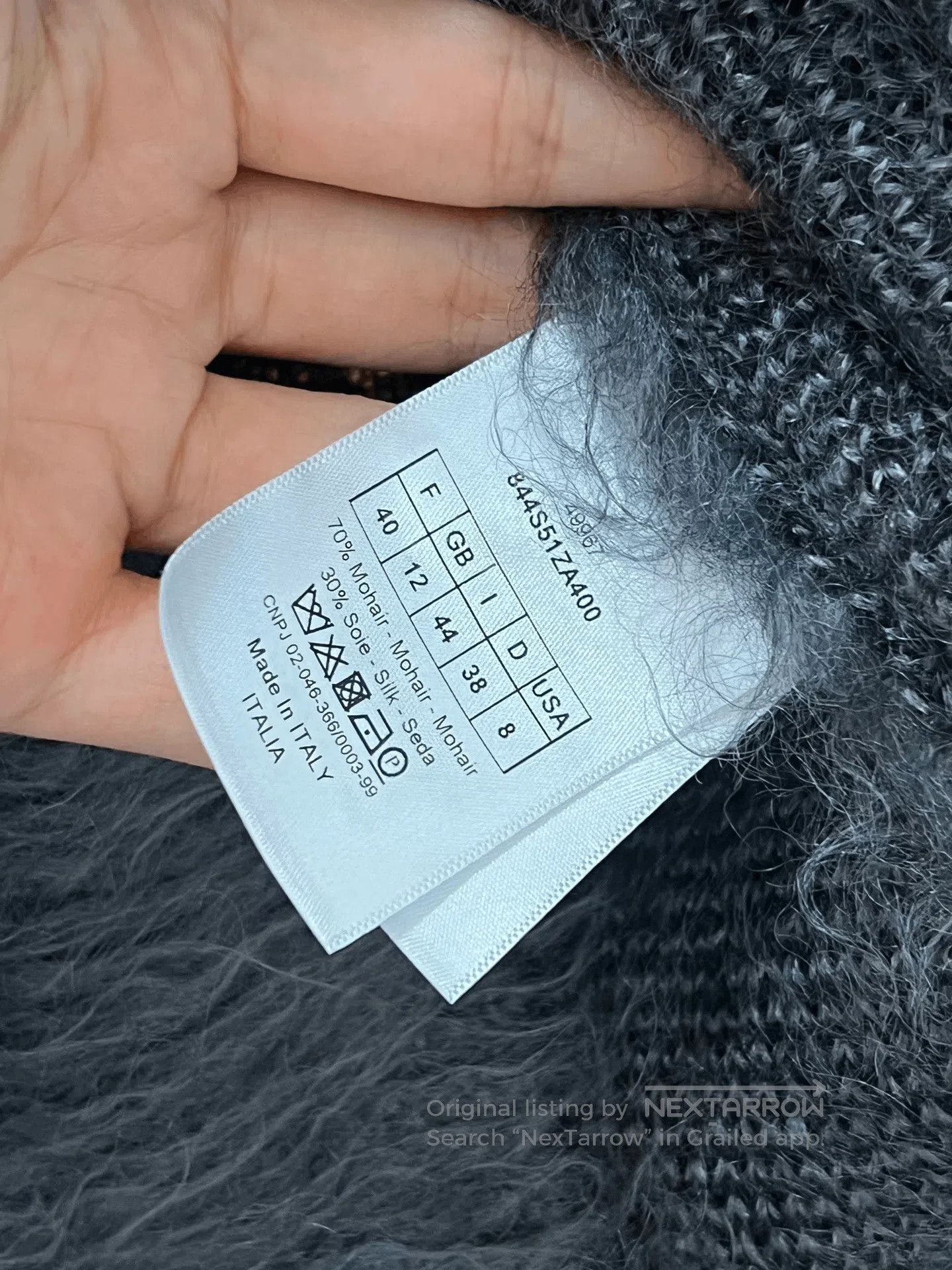 Dior Dior Fox Mohair Sweater. Size S / US 4 / IT 40 - 3 Thumbnail