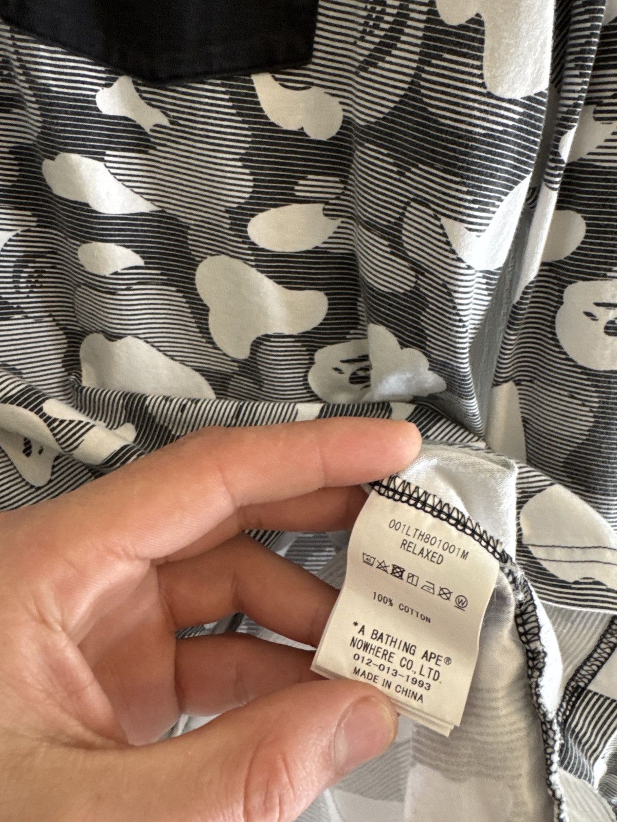 Bape Bape Vintage Pop Art LS Tee Size US L / EU 52-54 / 3 - 4 Thumbnail