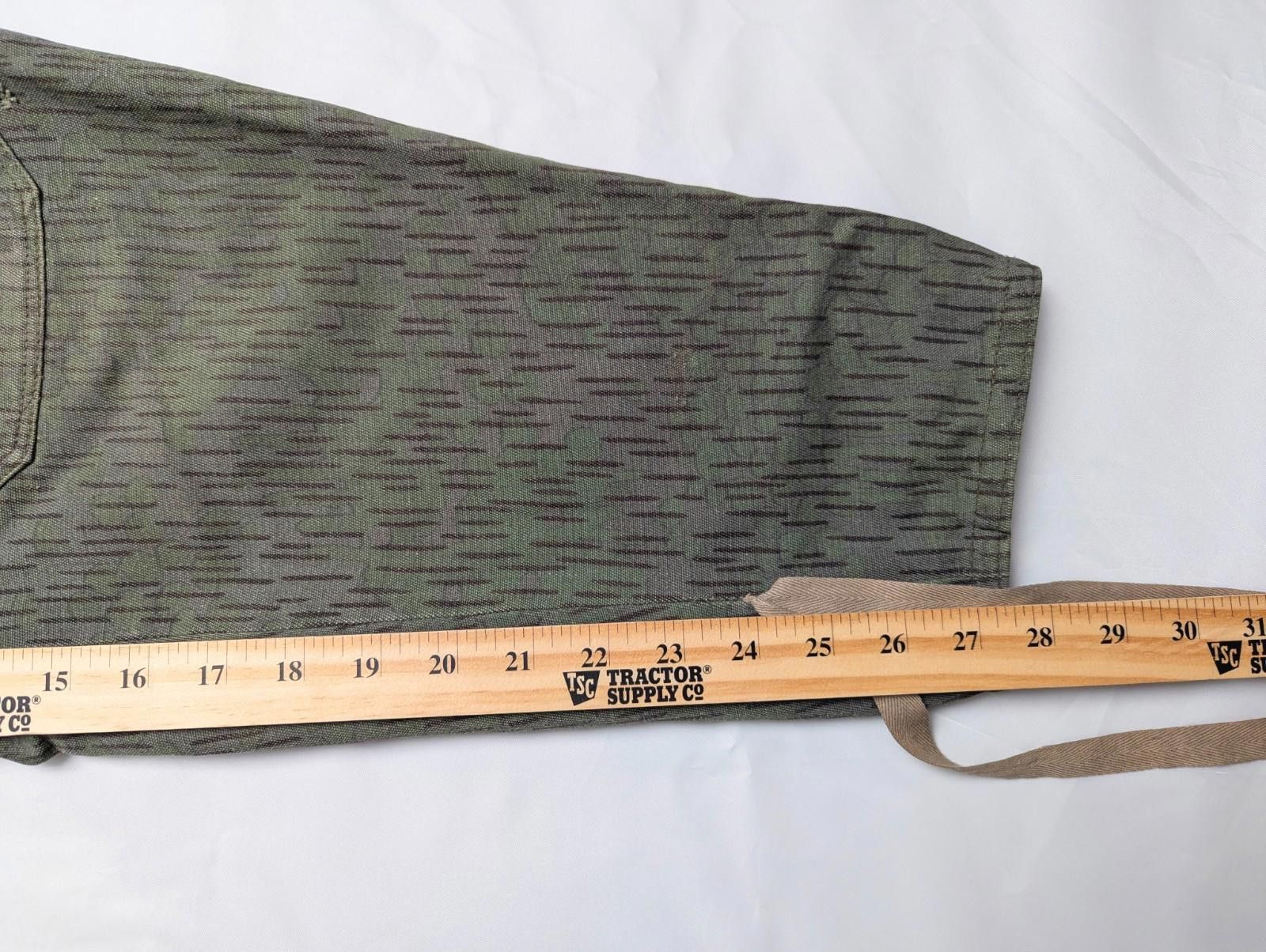 Other Rare Czech Army M60 / Vz60 Rain Drop Camo Trousers 30''x27'' Size ONE SIZE - 3 Thumbnail