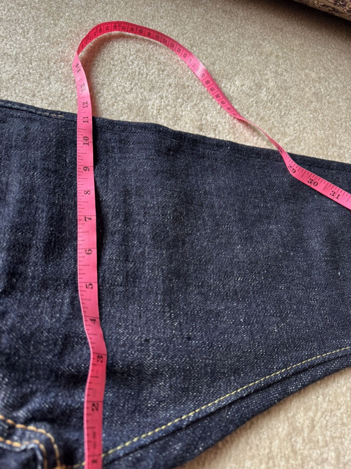Pure Blue Japan Pure Blue Japan 16.5 oz SLB-019 Slub size 31 Size US 31 - 6 Thumbnail