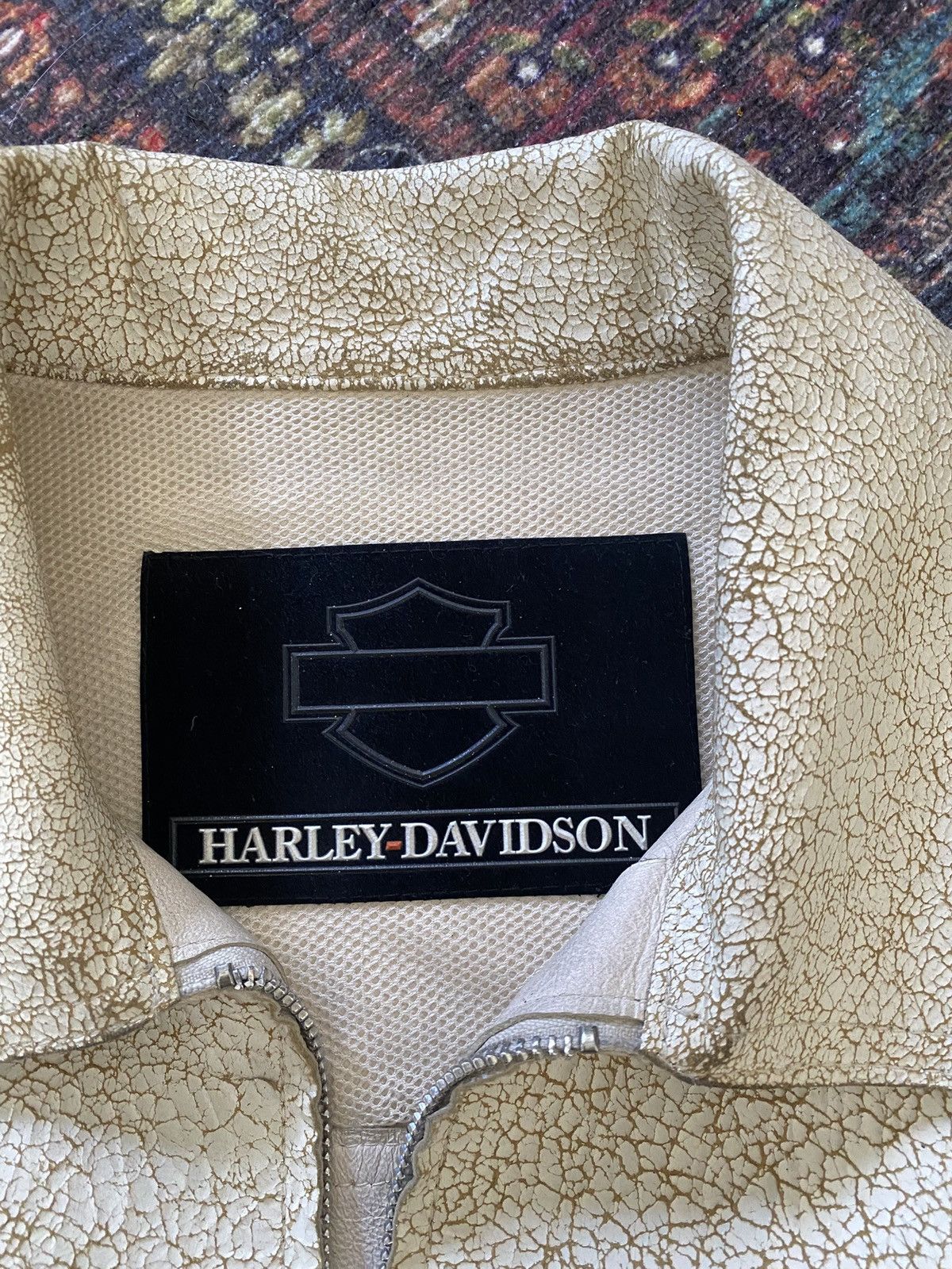Harley Davidson Cracked leather jacket Size US M / EU 48-50 / 2 - 3 Thumbnail