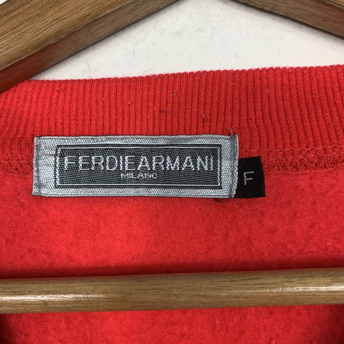 Japanese Brand Ferdie Armani Milano Crewneck Sweatshirt Size US M / EU 48-50 / 2 - 11 Thumbnail