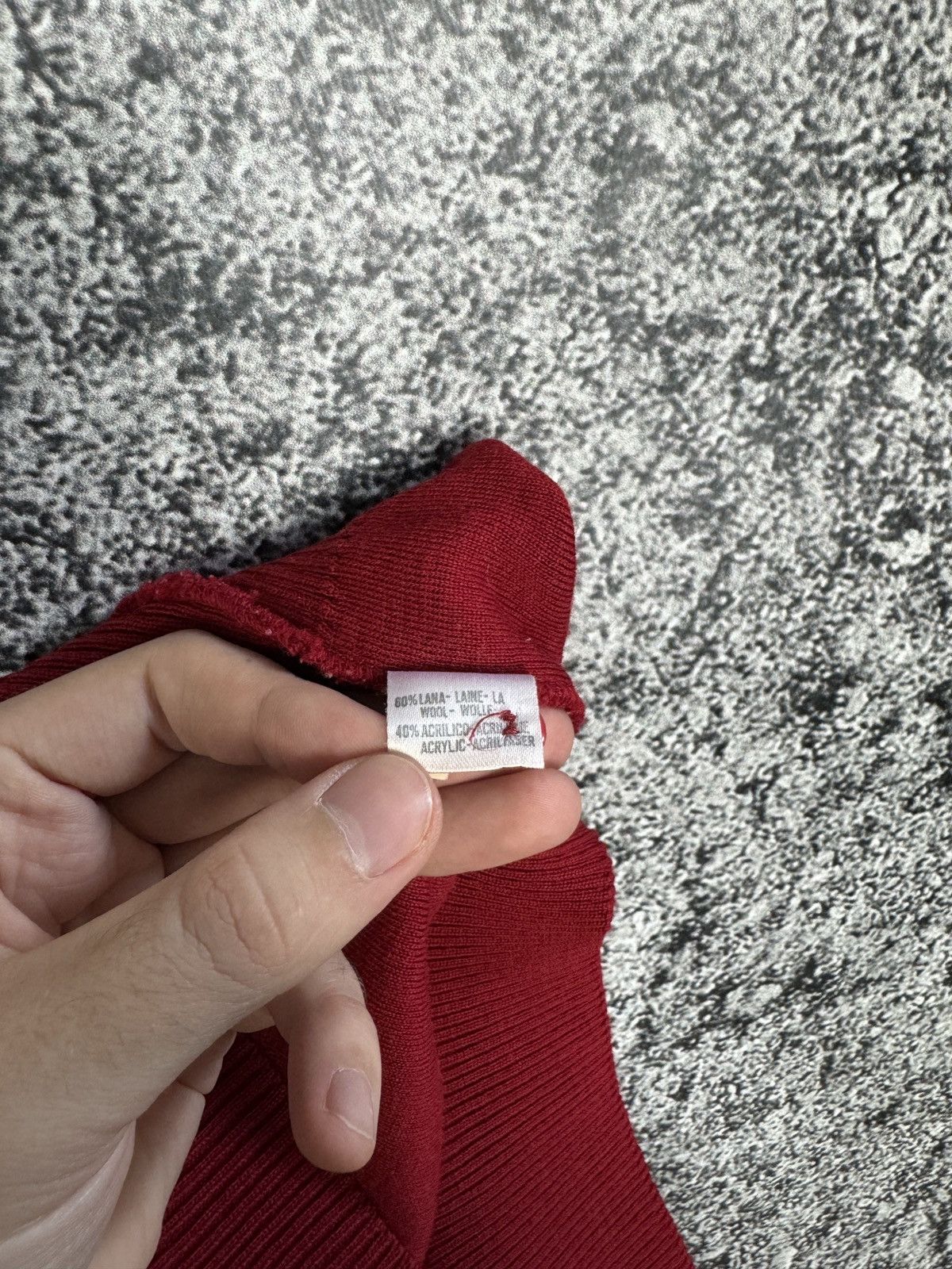 Paul & Shark Paul Shark Wool Sweater Red Henley Knit Made In Italy XL Size US XL / EU 56 / 4 - 9 Thumbnail