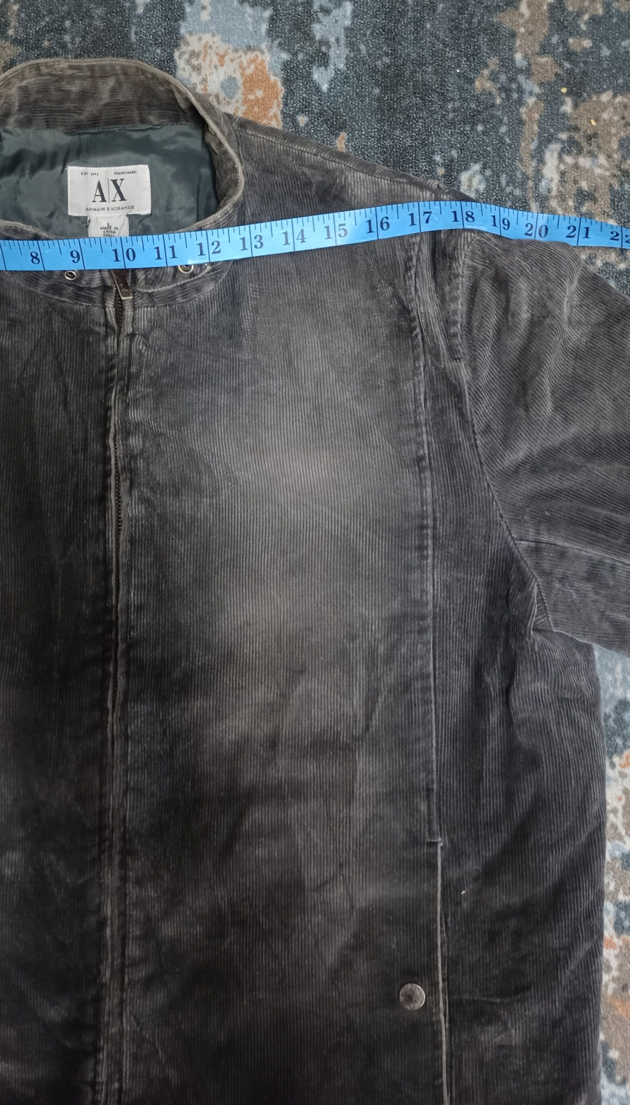 Armani Armani Exchange Corduroy Men Jacket Size US L / EU 52-54 / 3 - 17 Thumbnail