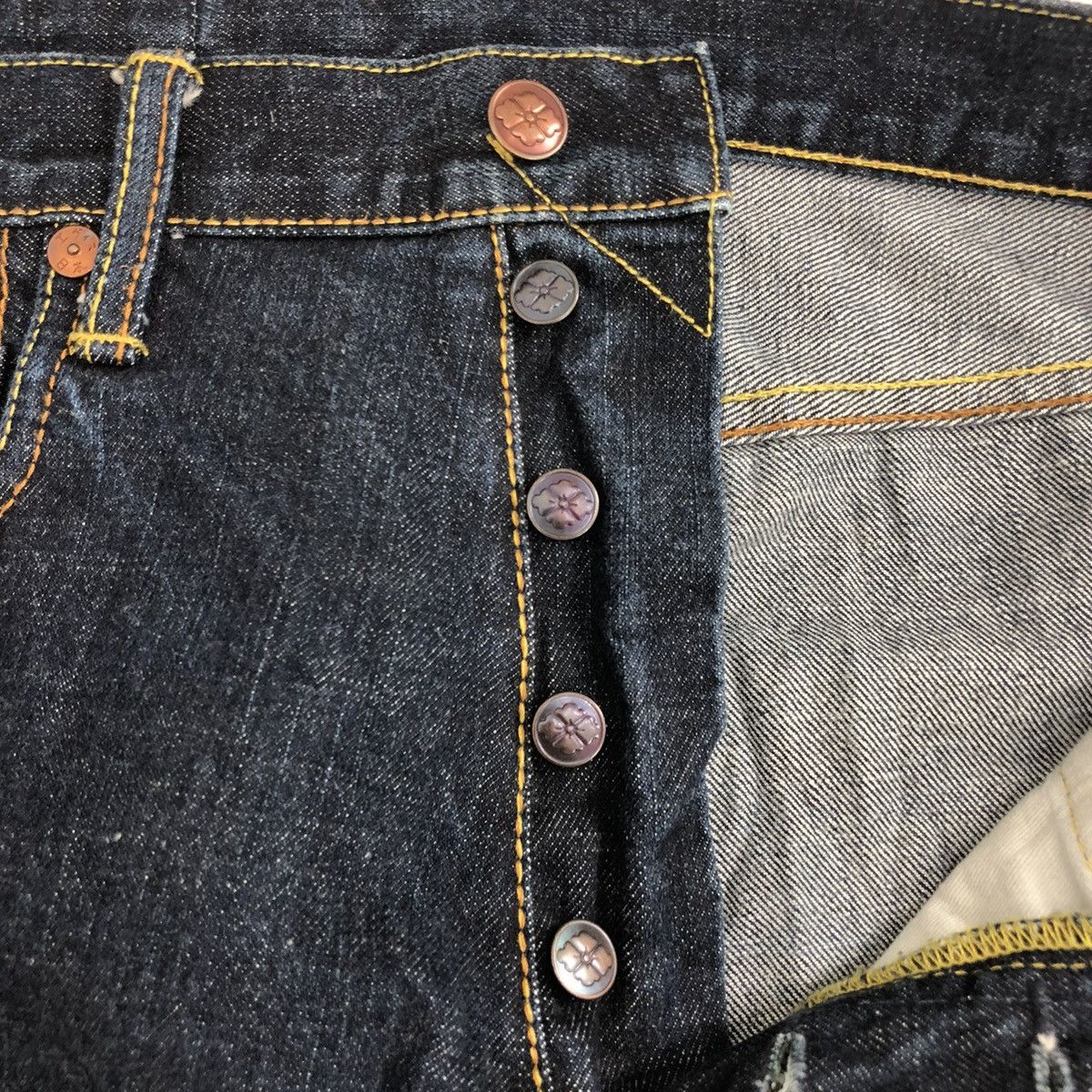 Evisu Rare🔥 Y2K Evisu Daicock Multi Pocket Selvedge Denim Jeans Size US 30 / EU 46 - 10 Thumbnail