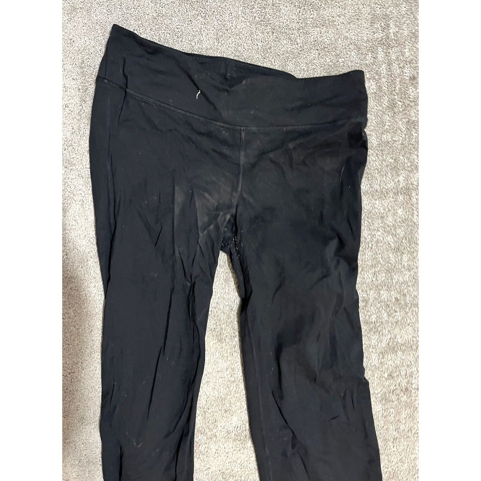 Gap GapFit Medium Black G fast Leggings Women Yoga Activewear Compression Flex Size 32" / US 10 / IT 46 - 2 Thumbnail