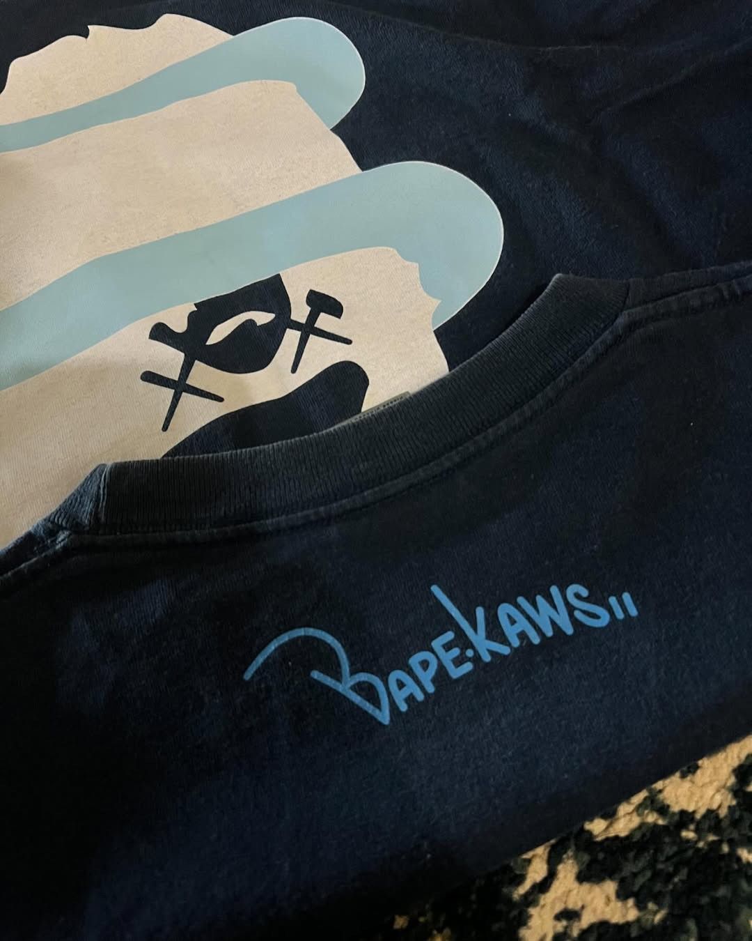 Bape Vintage Bape X Kaws Shirt Size US M / EU 48-50 / 2 - 7 Thumbnail