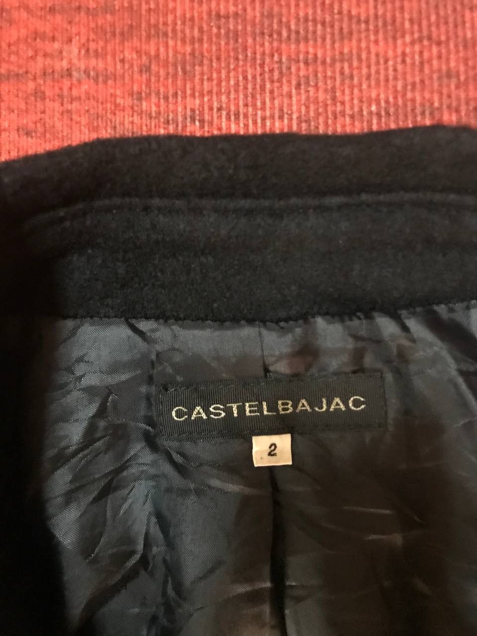 Jean Charles De Castelbajac Castelbajac Wool Double Collar Punk Jacket Rare Size US XS / EU 42 / 0 - 4 Thumbnail