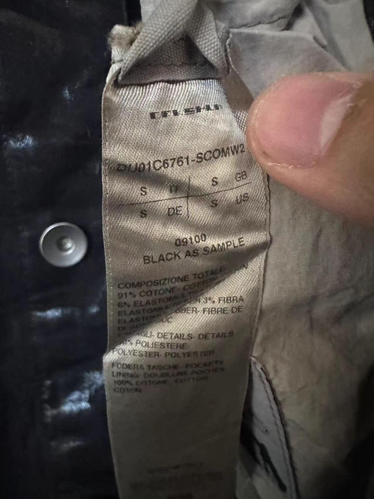 Rick Owens Rick Owens DRKSHDW FW22 Pink Patchwork Jacket Size US S / EU 44-46 / 1 - 3 Thumbnail