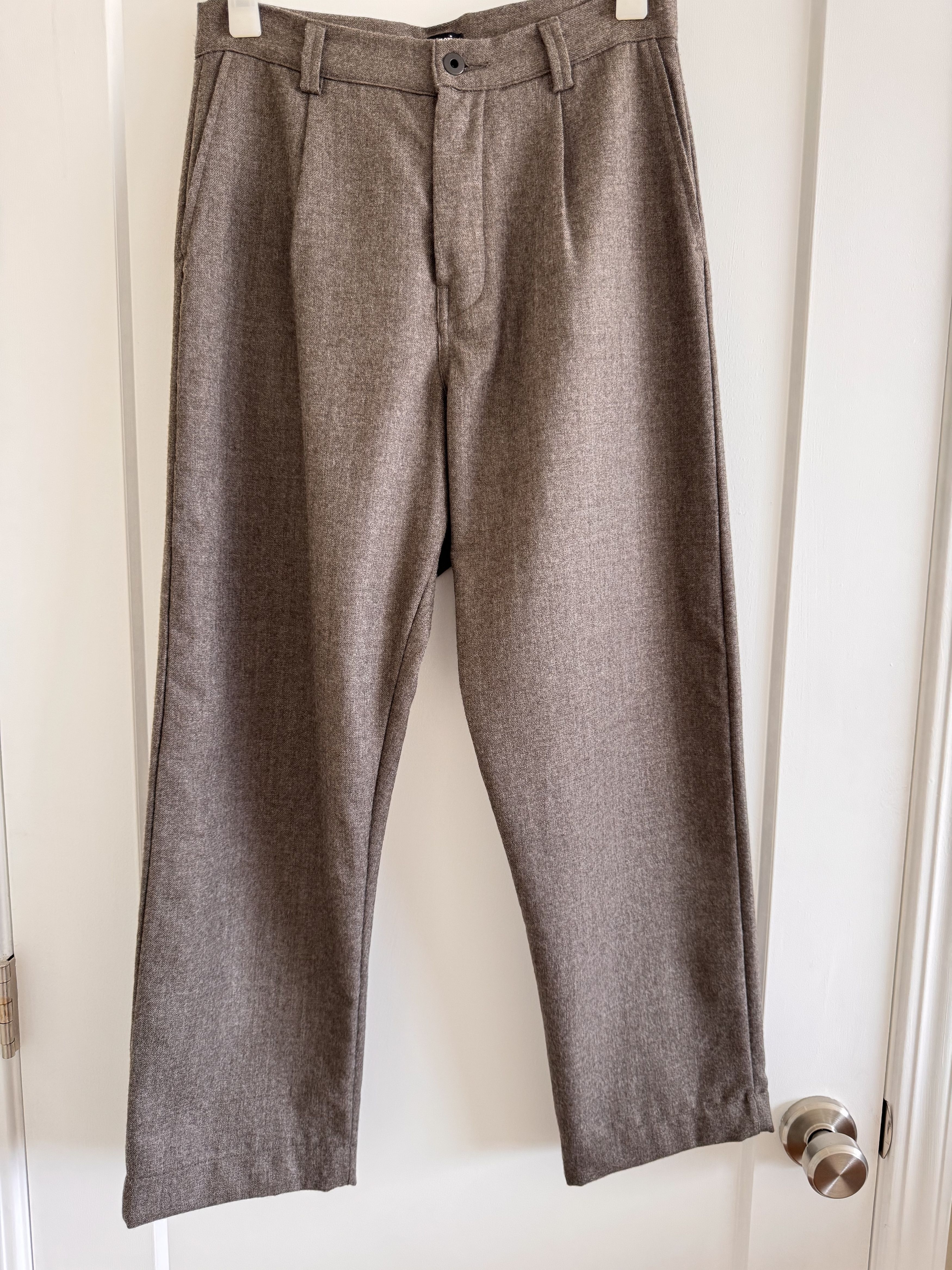 Evan Kinori Evan Kinori Single Pleat Pant Size 30 Wool Size US 30 / EU 46 - 1 Thumbnail