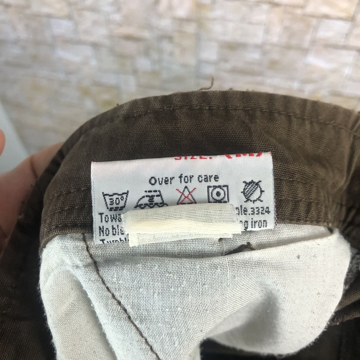 Japanese Brand Example Big pocket Dark Brown Cargo Multipocket Pants #A80 Size US 29 - 18 Thumbnail