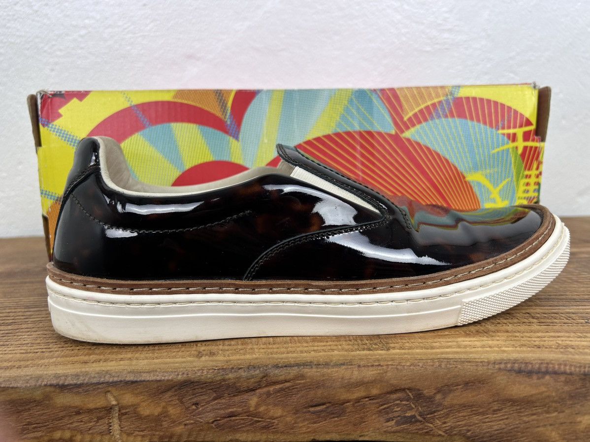 Maison Margiela MM22 Artisanal Maison Margiela Leather Print Slip On Low Top Size US 8 / IT 38 - 8 Thumbnail