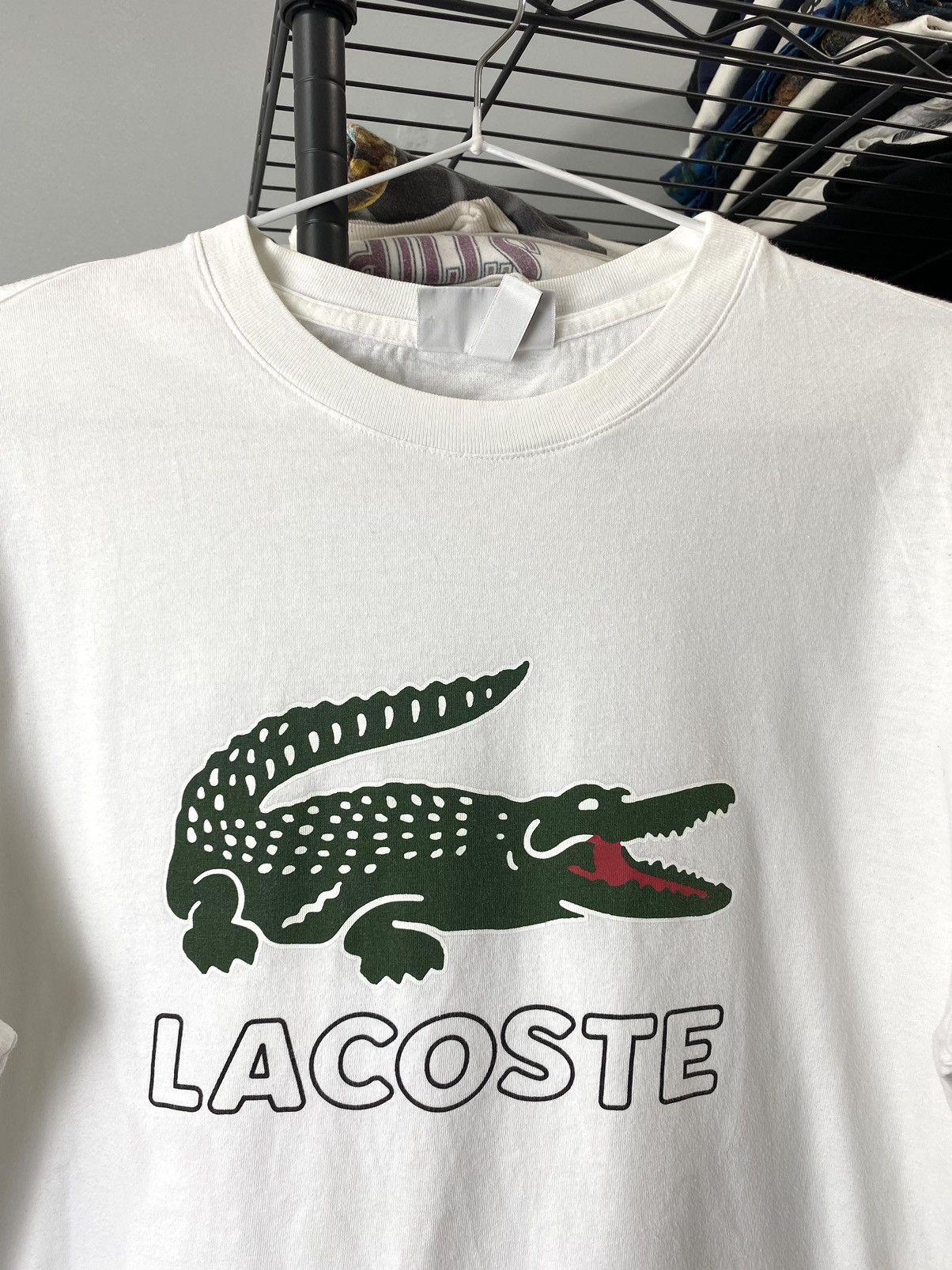 Lacoste Lacoste Big Logo T Shirt Drill France Style Size US S / EU 44-46 / 1 - 2 Thumbnail