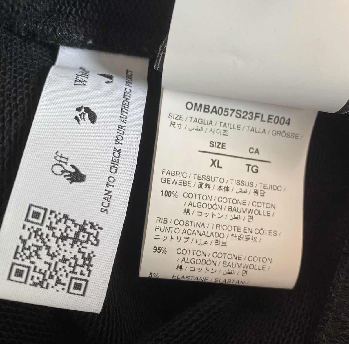 Off-White Off-White Patch Sweatshirt Size XL Size US XL / EU 56 / 4 - 9 Thumbnail
