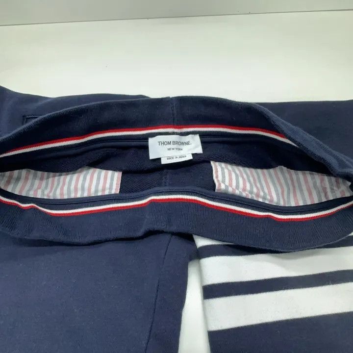 Thom Browne Thom Browne Classic Striped Knitted Jogger Pants -2507 Size US 26 / EU 42 - 3 Thumbnail