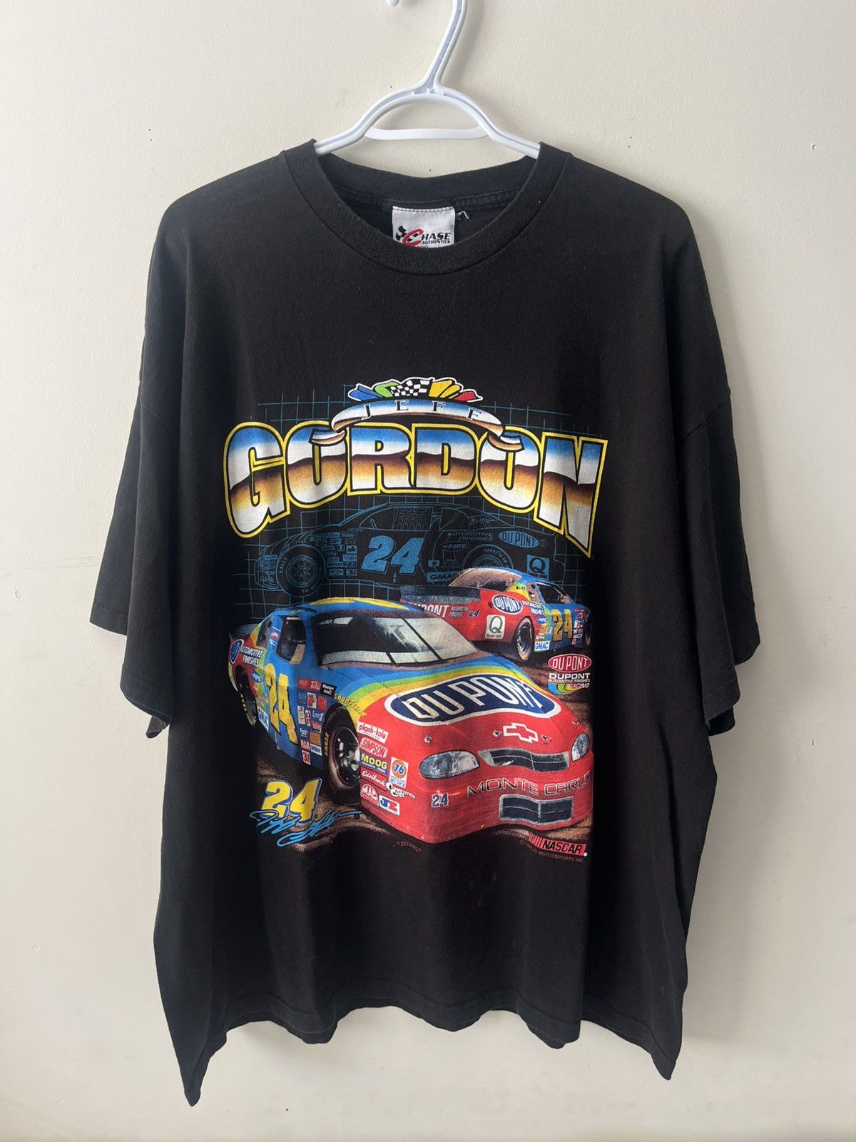 Chase Authentics Vintage 1998 Jeff Gordon NASCAR Racing Tshirt Size US XXL / EU 58 / 5 - 1 Thumbnail
