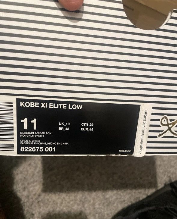 Nike Kobe XI Elite Low Size US 11 / EU 44 - 4 Thumbnail