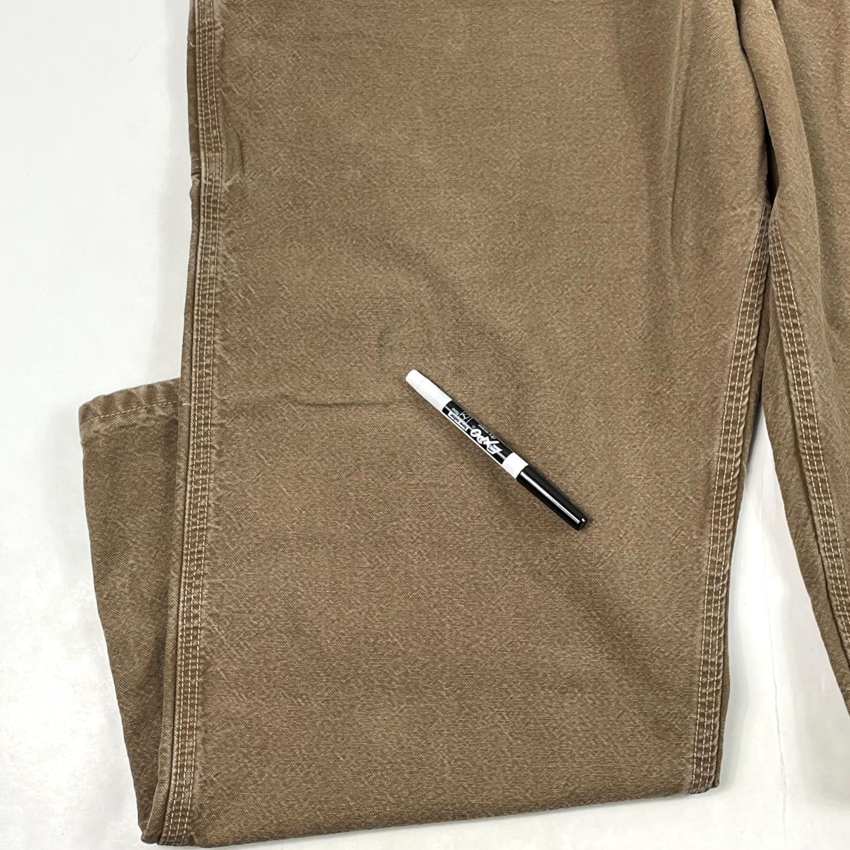 Carhartt Carhartt Pants Men 46 Brown FR Workwear Canvas Comfortable Work Attire Size US 30 / EU 46 - 5 Thumbnail