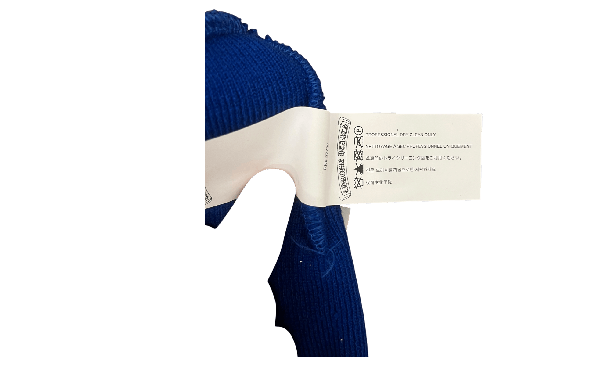 Chrome Hearts Watch Blue Beanie Size ONE SIZE - 4 Thumbnail
