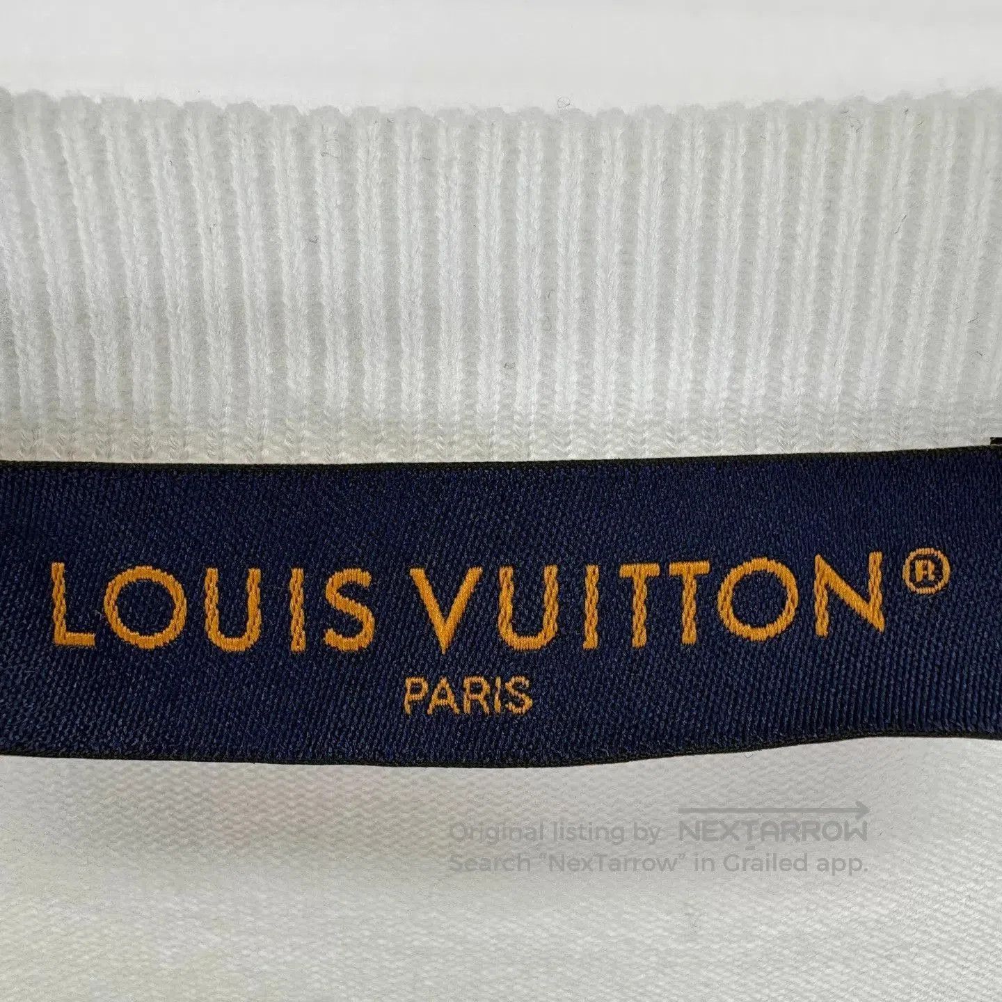 Louis Vuitton White Short Sleeve Graphic T. Size US L / EU 52-54 / 3 - 6 Thumbnail