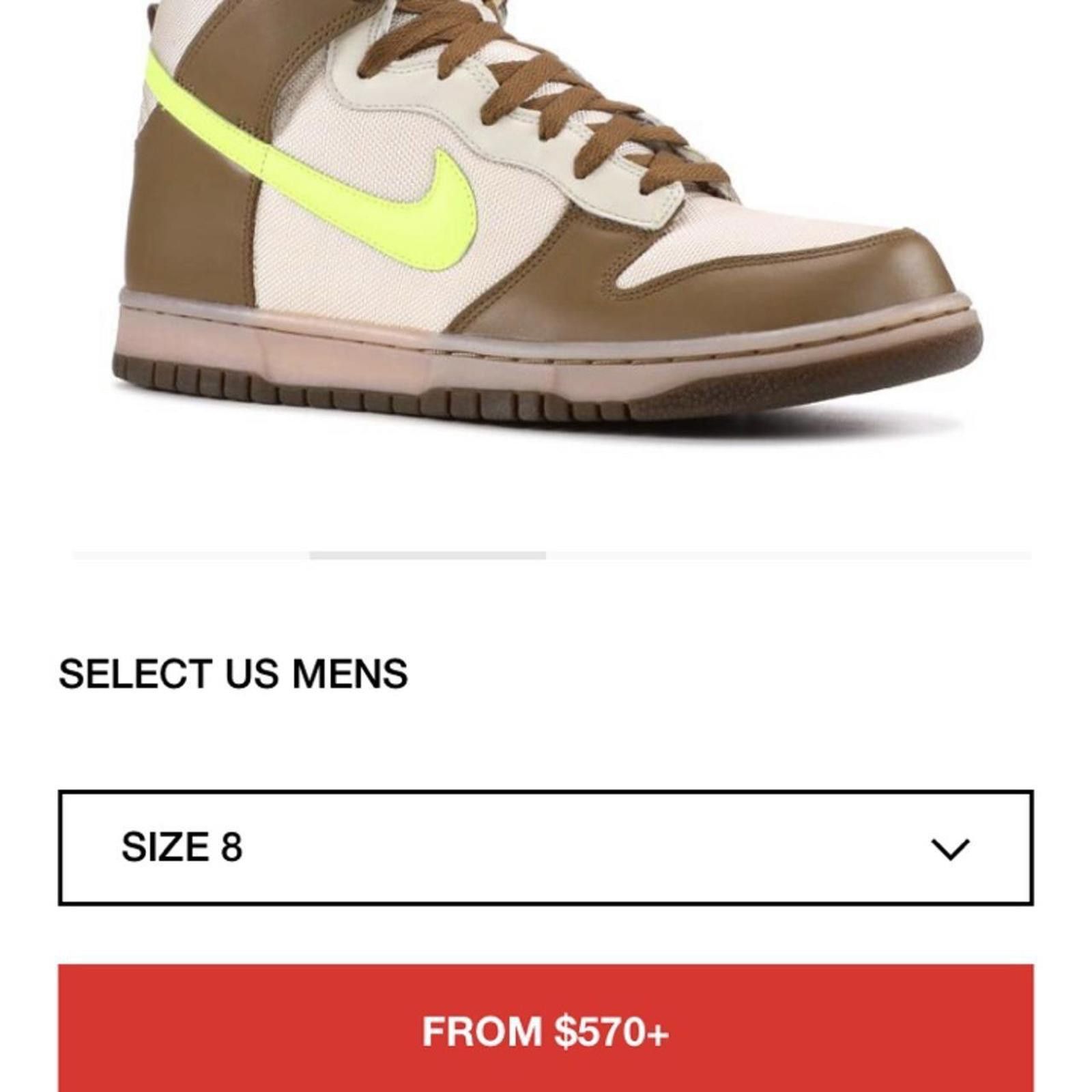 Nike Vintage Nike Dunk ‘Shrek’ Size US 10 / EU 43 - 4 Thumbnail