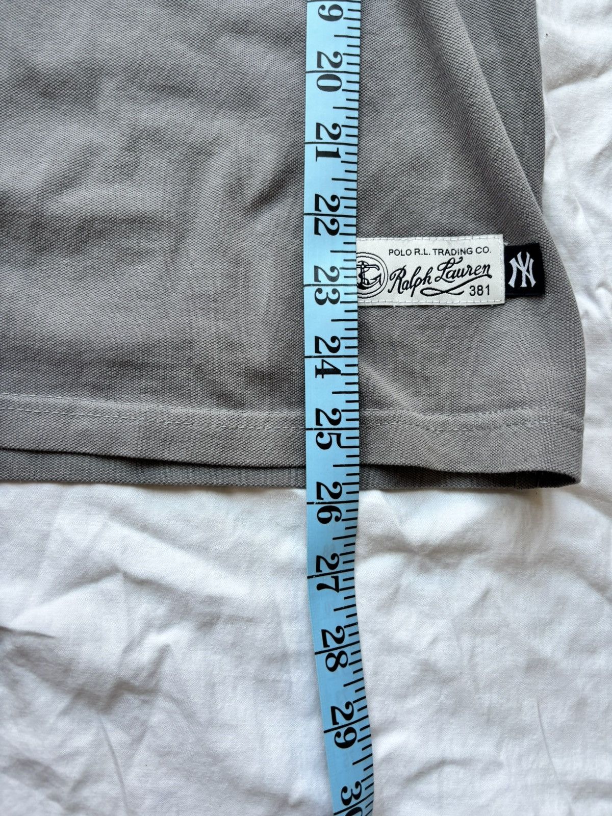 Polo Ralph Lauren Vintage Polo Sport Ralph Lauren Long Sleeve Polo Taupe Grey Size US L / EU 52-54 / 3 - 6 Thumbnail