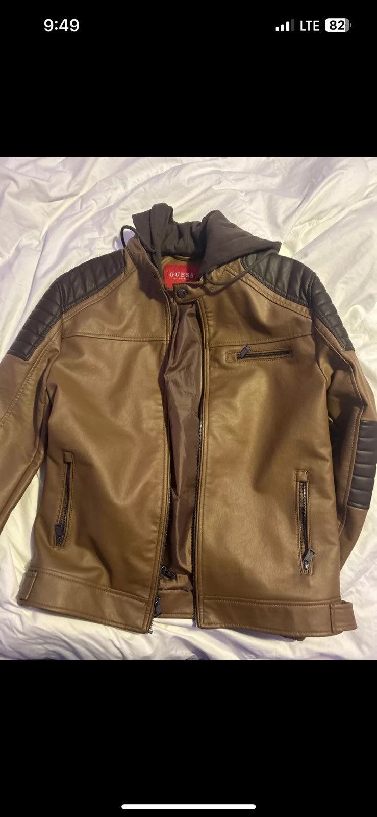 Guess Vintage Guess bomber biker jacket Size US M / EU 48-50 / 2 - 1 Thumbnail