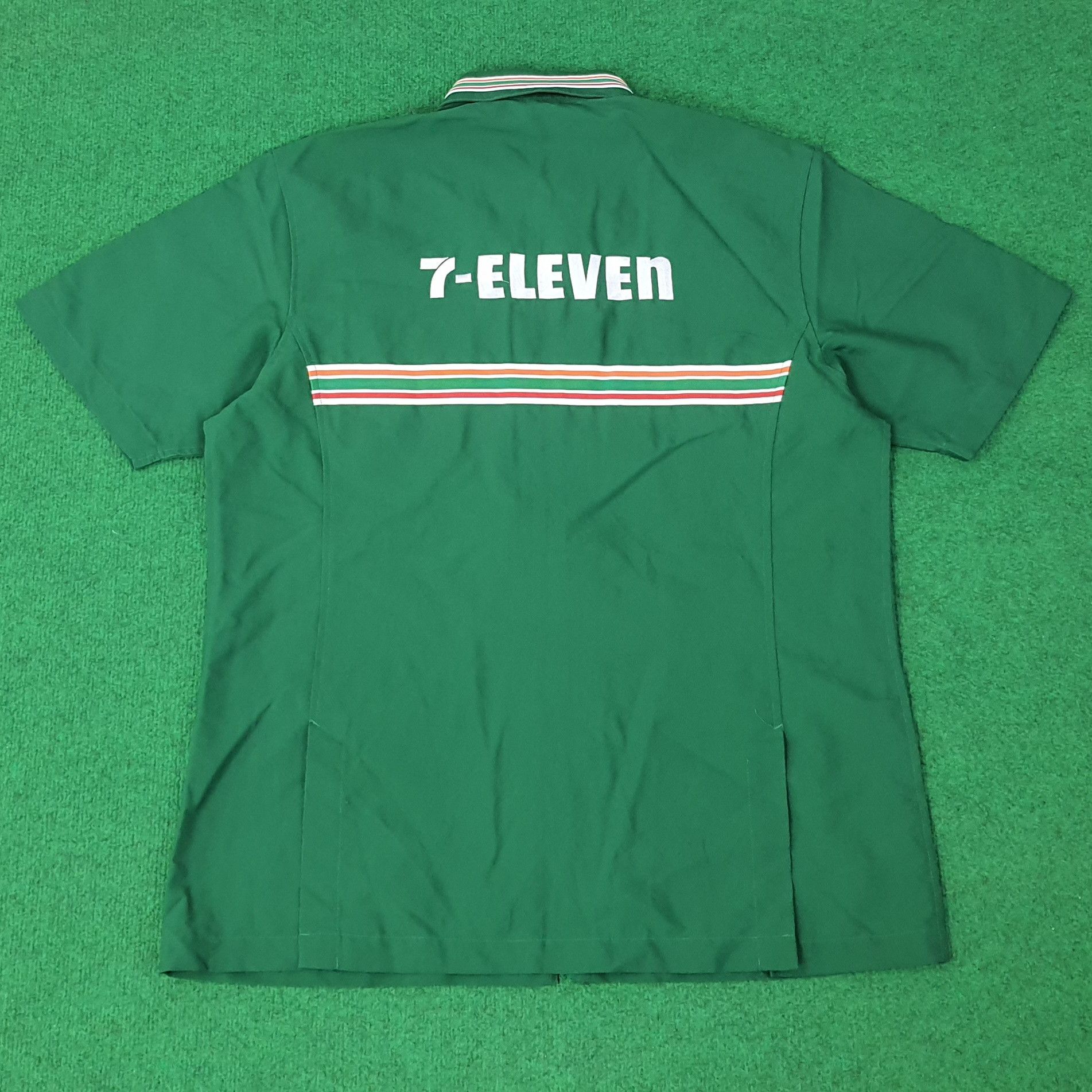 Japanese Brand Vintage 7 Eleven Staff Uniform Workwear Jacket C259N33 Size US L / EU 52-54 / 3 - 1 Thumbnail