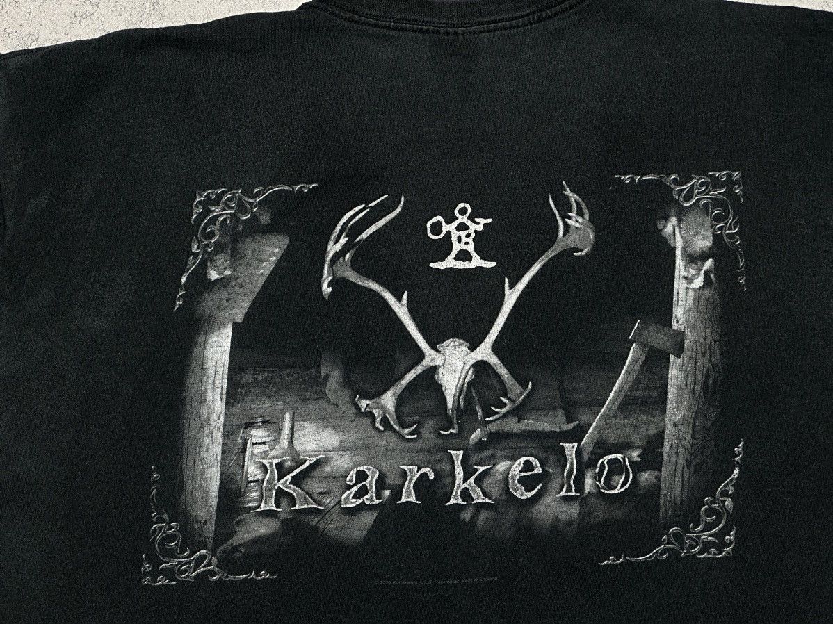 Band Tees Vintage Korpiklaadi Karkelo 2009 Finnish Metal Band Tee Size US XL / EU 56 / 4 - 8 Thumbnail