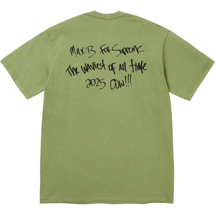 Supreme SUPREME X MAX B T SHIRT (LARGE) MOSS GREEN SS25 Size US L / EU 52-54 / 3 - 2 Thumbnail