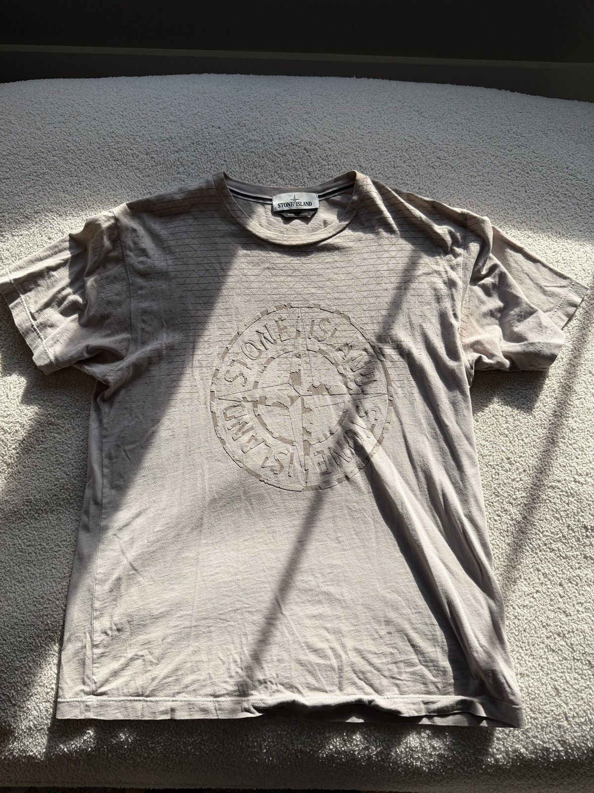 Stone Island Compass Logo T Shirt | Grailed