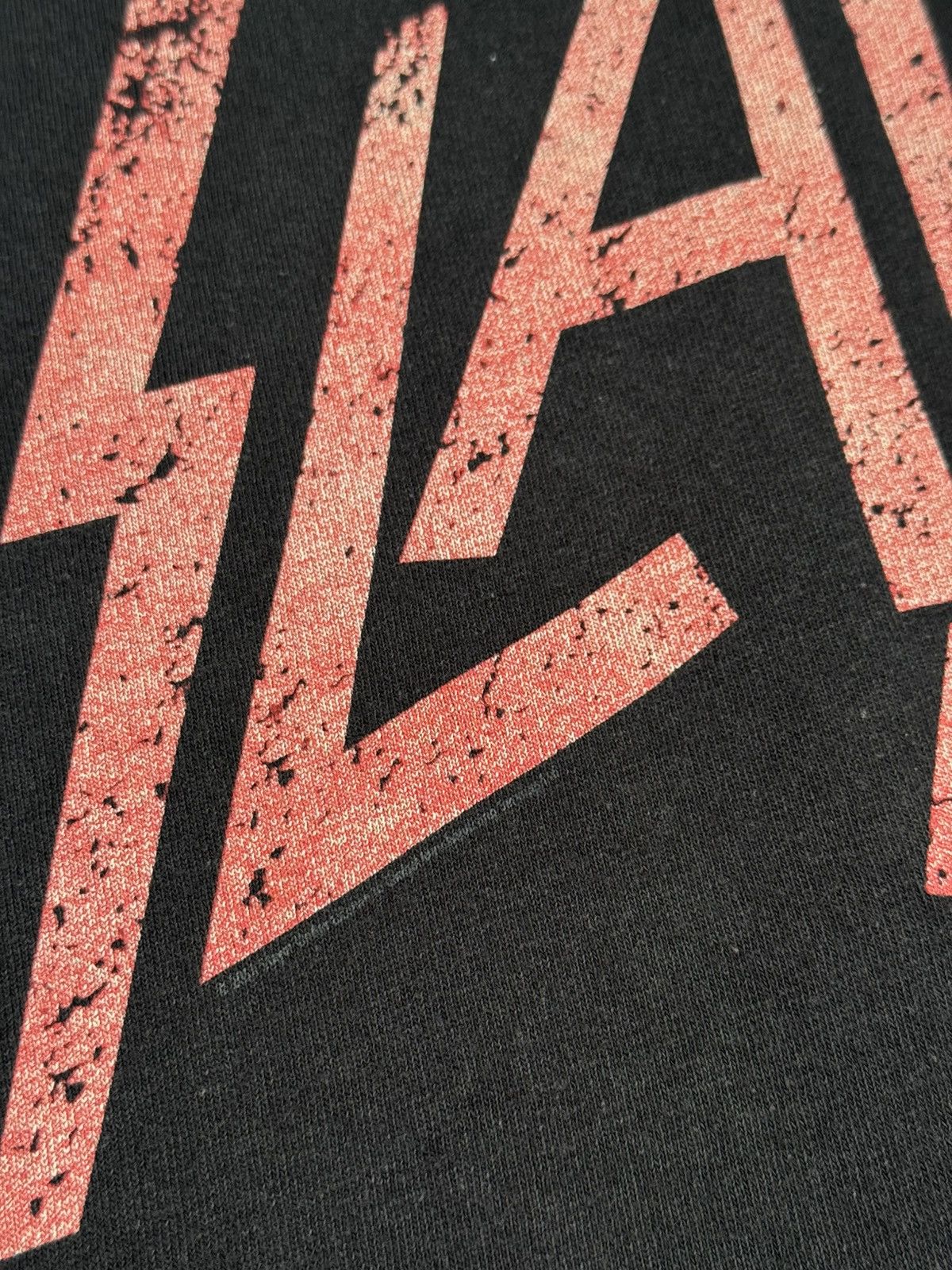Slayer 00s Slayer Washed Logo Band thrash metal faded tee death Size US L / EU 52-54 / 3 - 4 Thumbnail