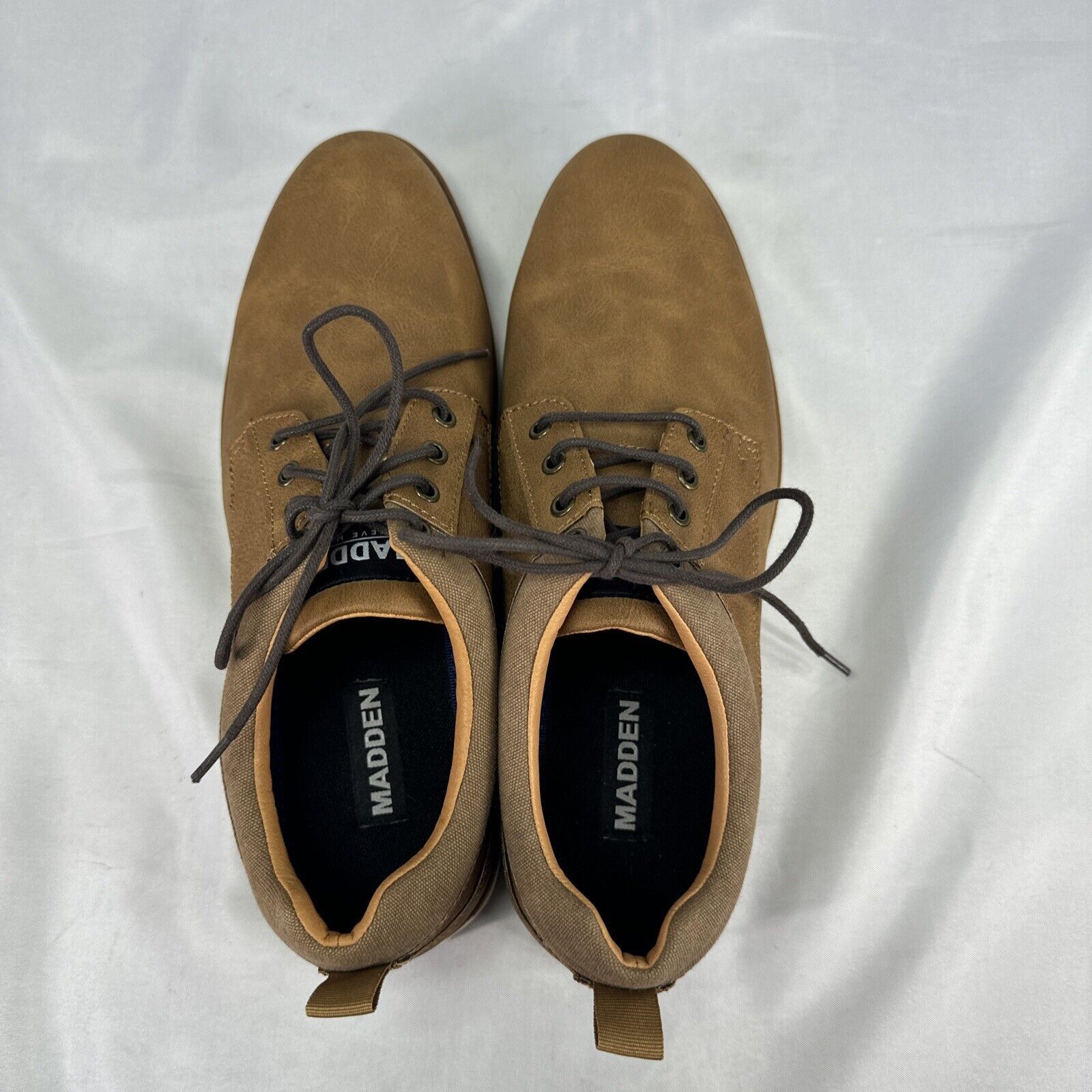 Madden NYC Madden M-Loou Oxford, Men's Size 10.5 M, Cognac Look New Size US 10 / EU 43 - 8 Thumbnail