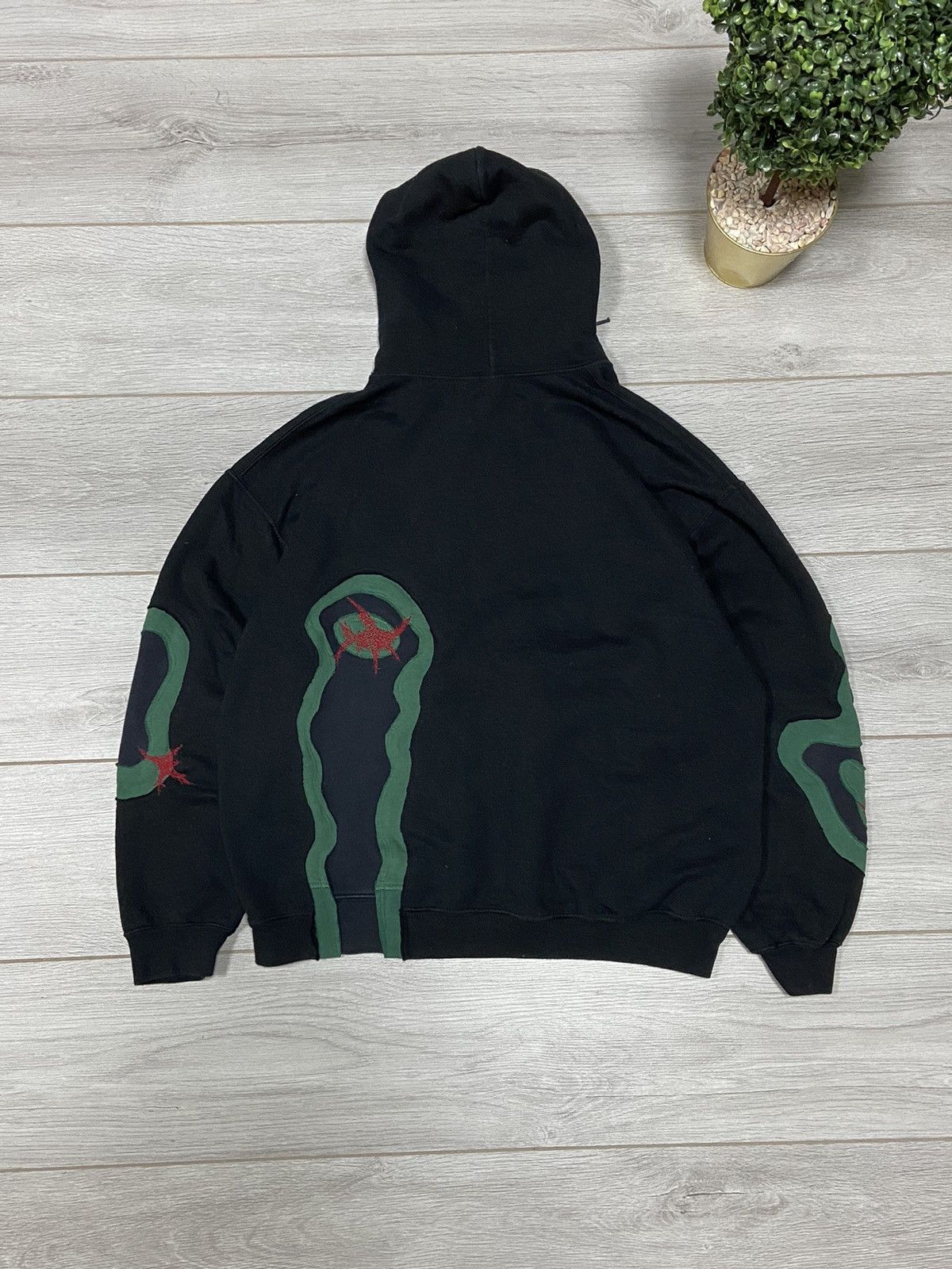 Nike Stussy reworked Y2K stains custom hoodie Size US L / EU 52-54 / 3 - 9 Thumbnail