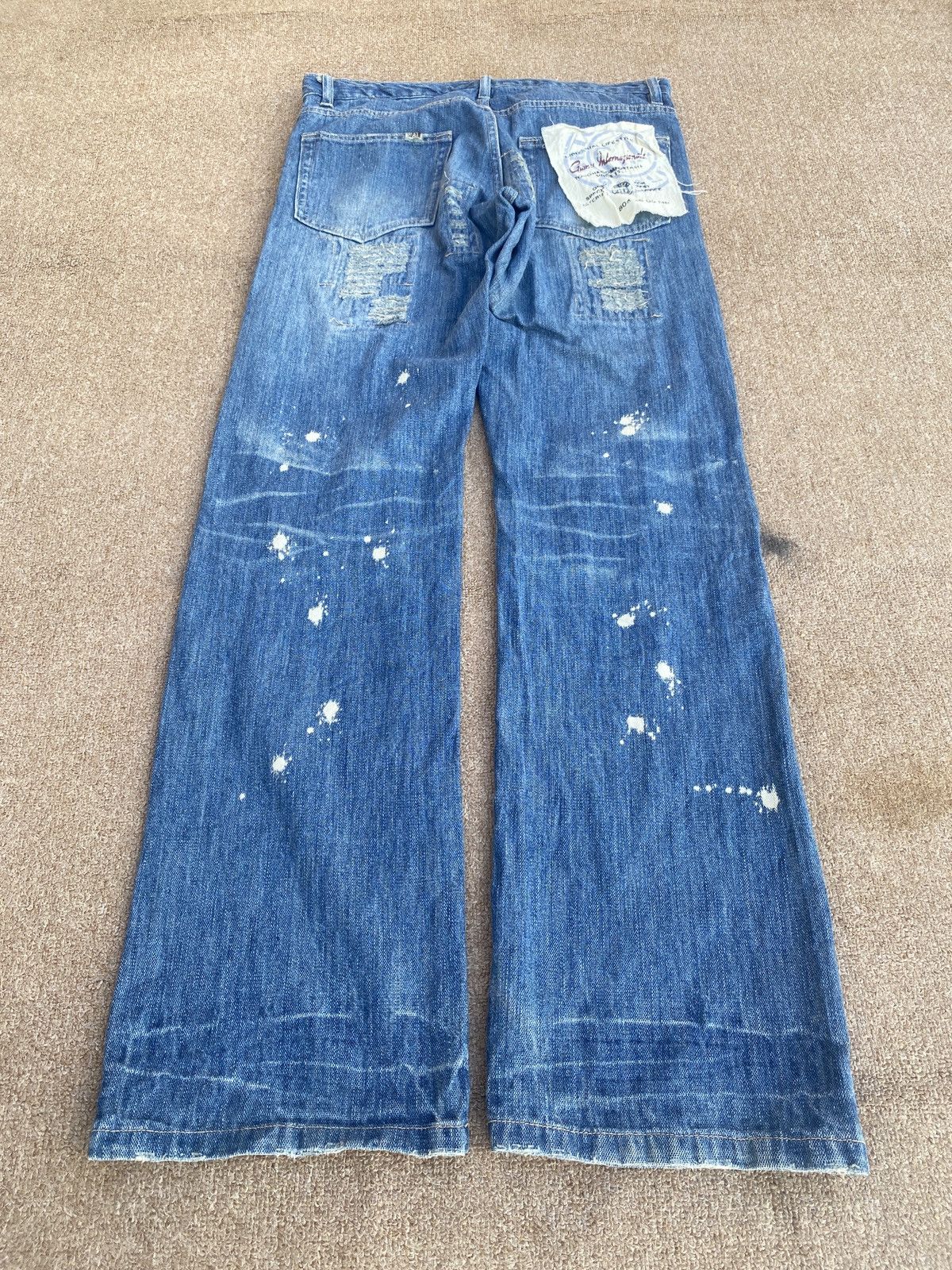 Hysteric Glamour × If Six Was Nine Vintage gumu international distressed denim Size US 32 / EU 48 - 2 Thumbnail