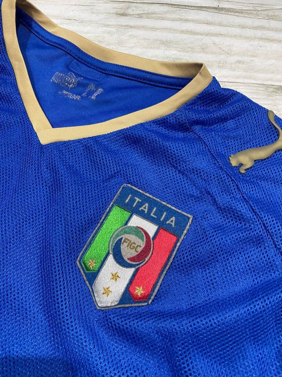 Puma Puma Italy 2007 2009 Home Football Shirt Soccer Jersey Size US S / EU 44-46 / 1 - 4 Thumbnail