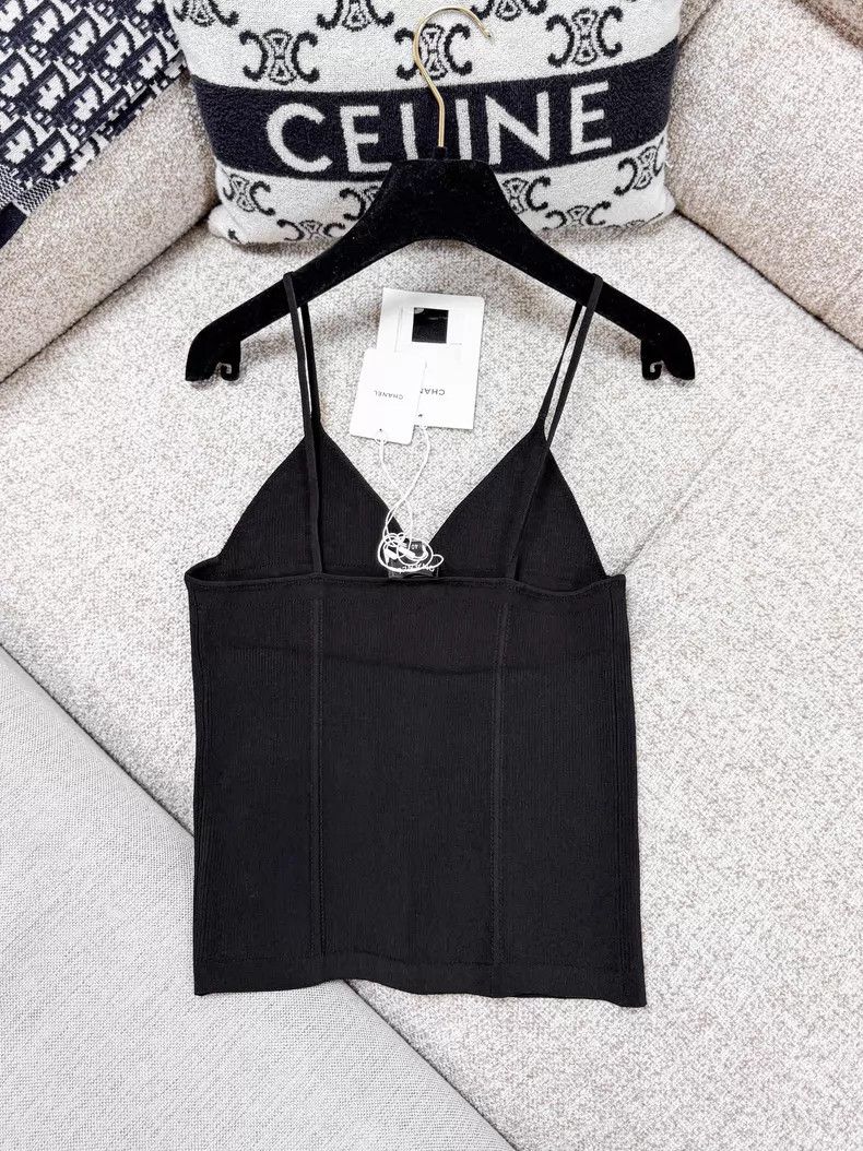 Chanel Chanel French knitted suspender vest Size S / US 4 / IT 40 - 3 Thumbnail