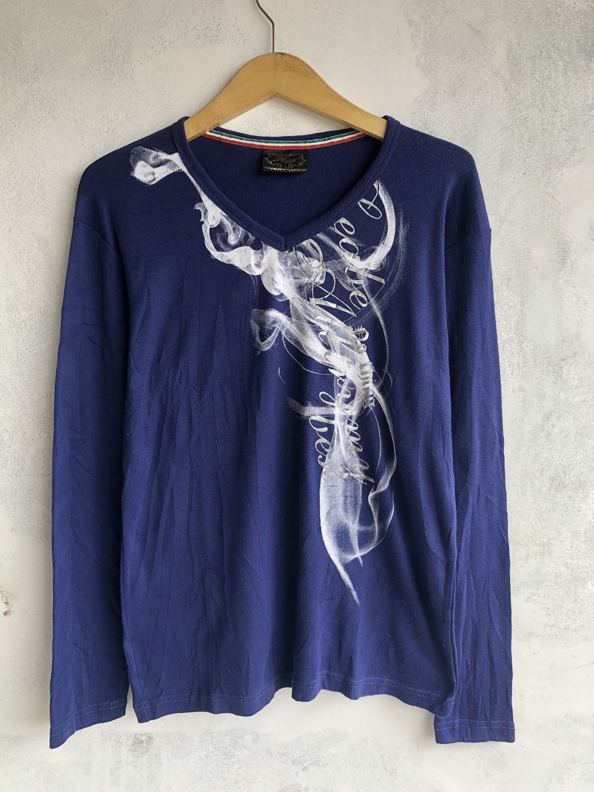 Hysteric Glamour Japanese Poem Gothic LongSleeve Ifsixwasnine Style Size US L / EU 52-54 / 3 - 1 Thumbnail